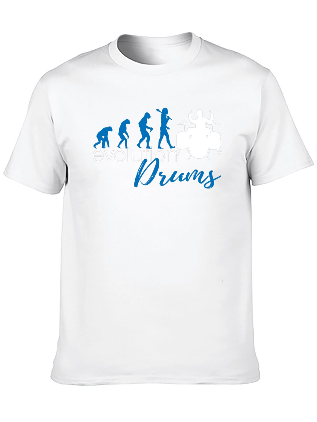 Evolution of Drums T-Shirt - Drummer Gift