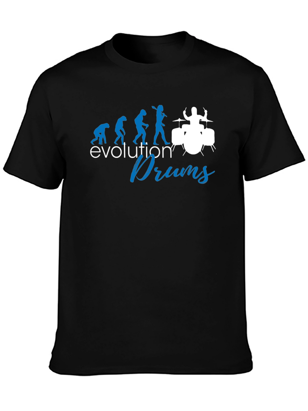 Evolution of Drums T-Shirt - Drummer Gift