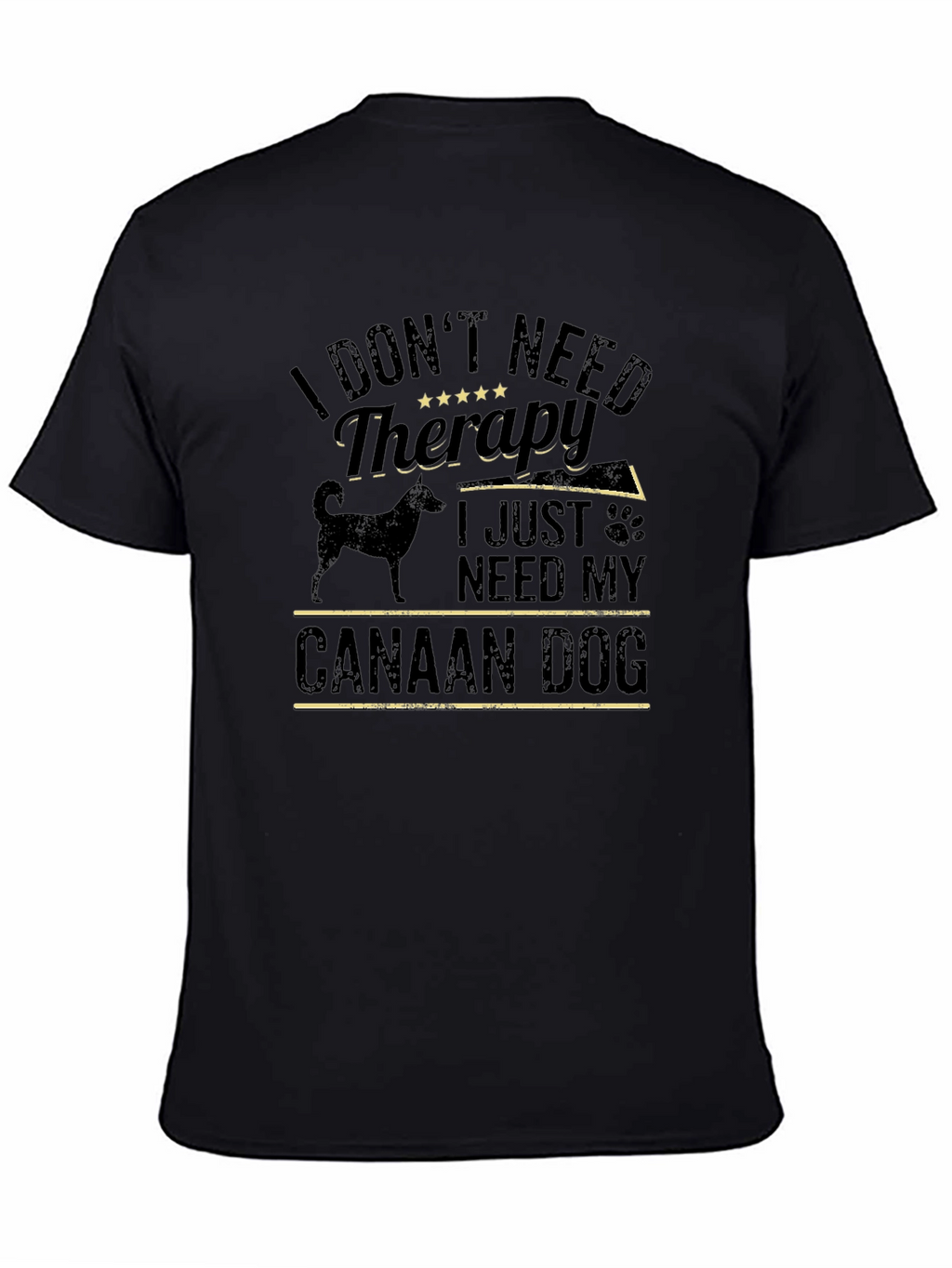 Canaan Dog Therapy T-Shirt - Dog Lover Tee