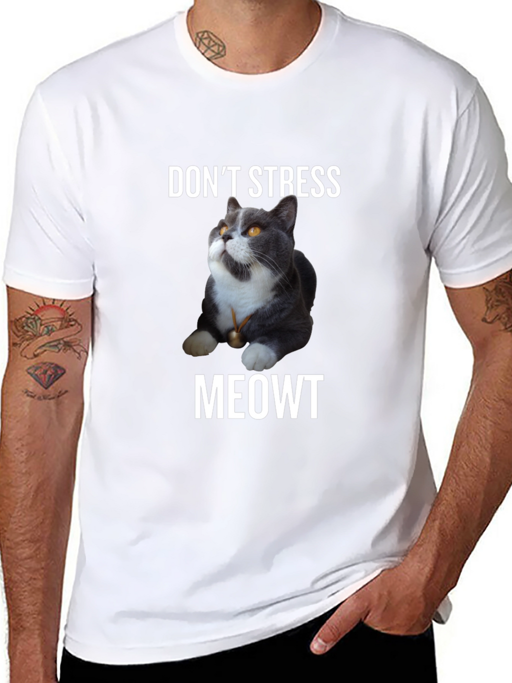 Dont Stress Meowt - Cat T-Shirt