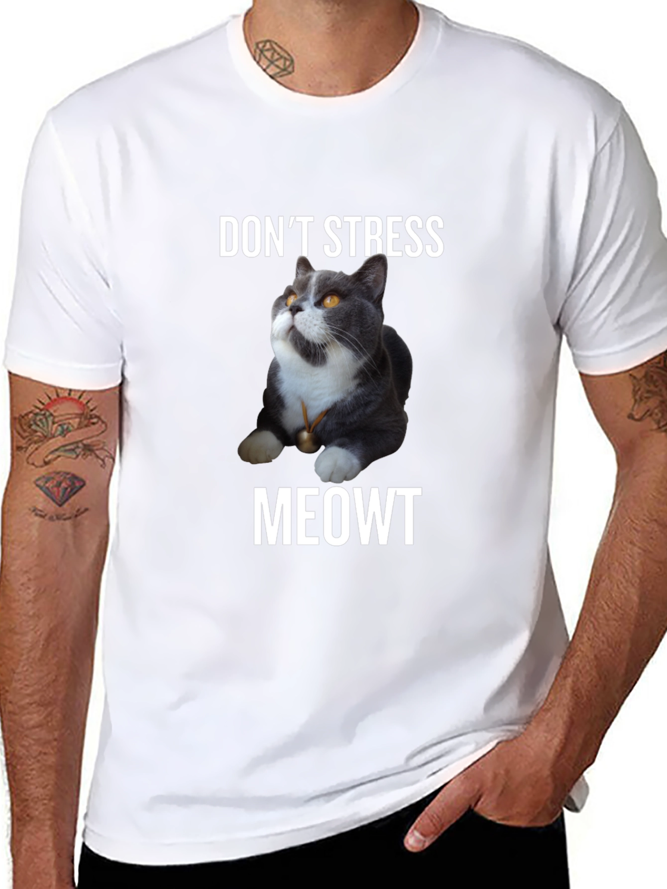 Dont Stress Meowt - Cat T-Shirt