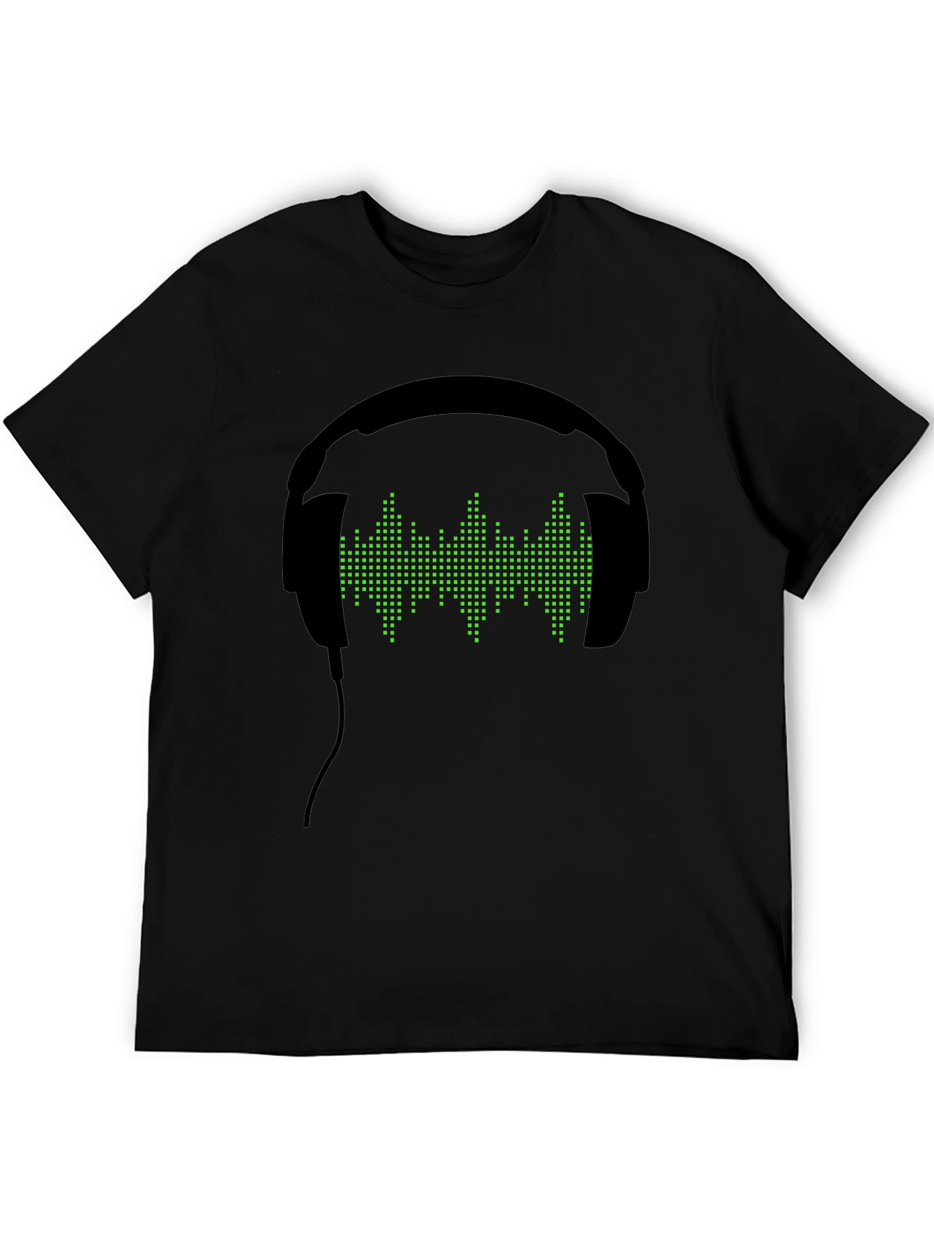DJ Headphones Graphic T-Shirt - Music Lover Tee