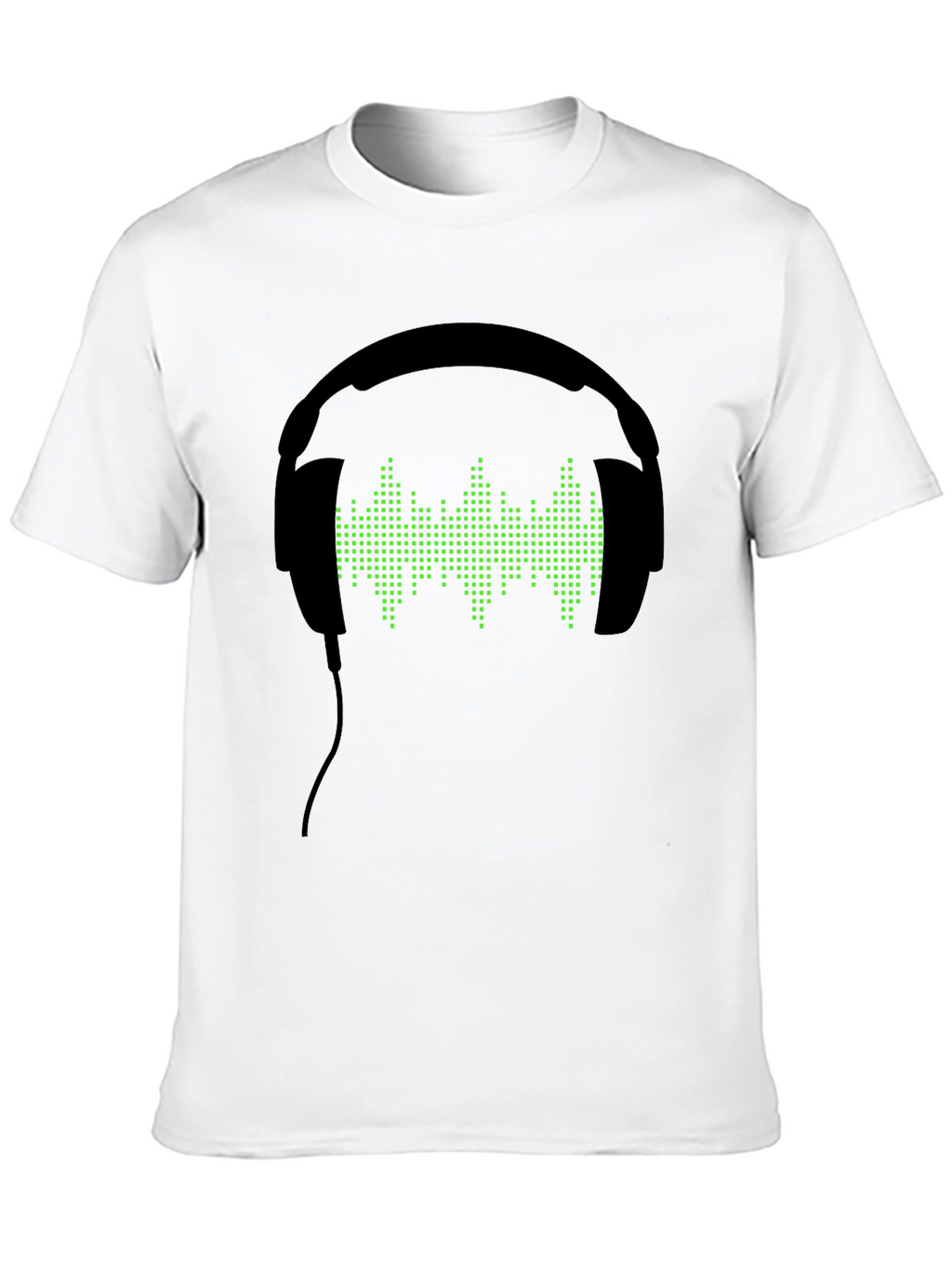 DJ Headphones Graphic T-Shirt - Music Lover Tee