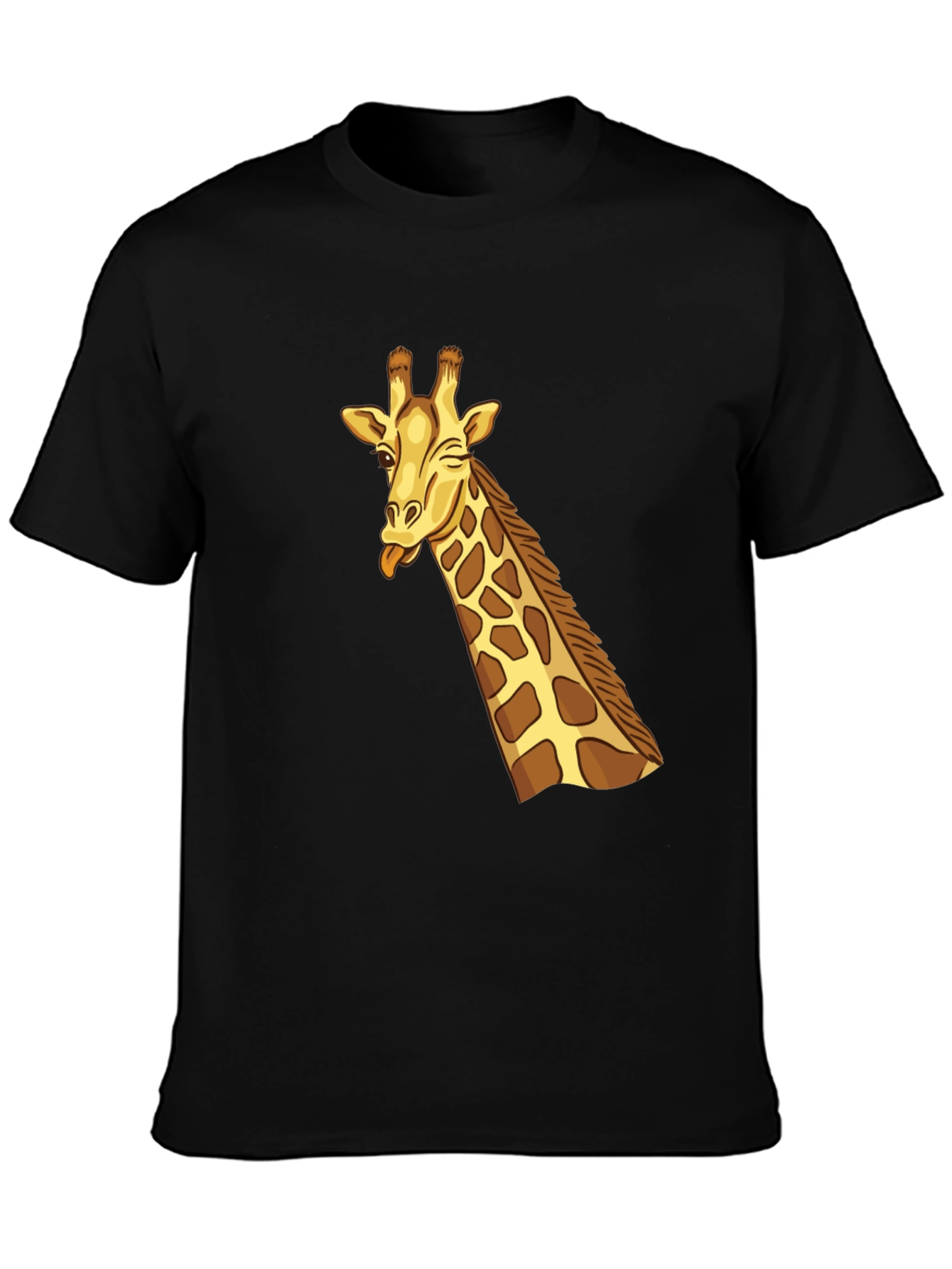 Funny Giraffe T-Shirt - Cartoon Animal Tee