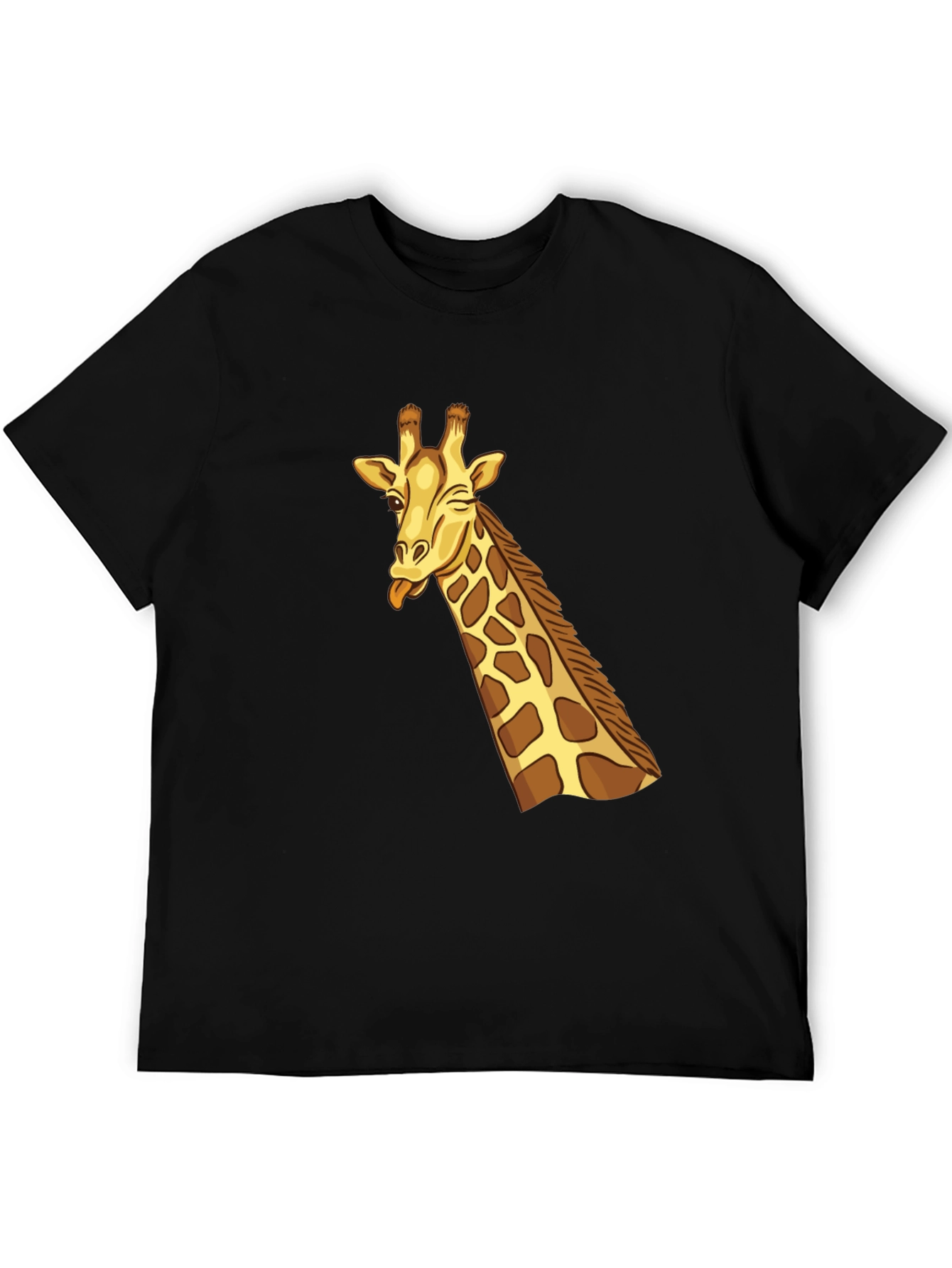Funny Giraffe T-Shirt - Cartoon Animal Tee