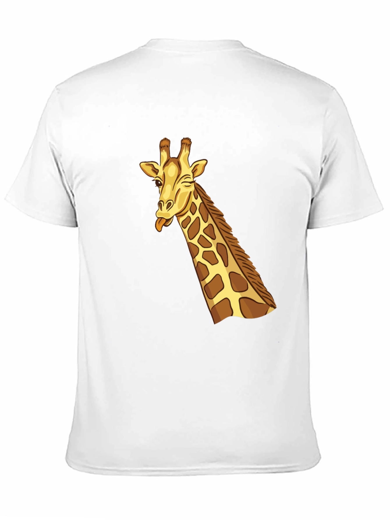 Funny Giraffe T-Shirt - Cartoon Animal Tee