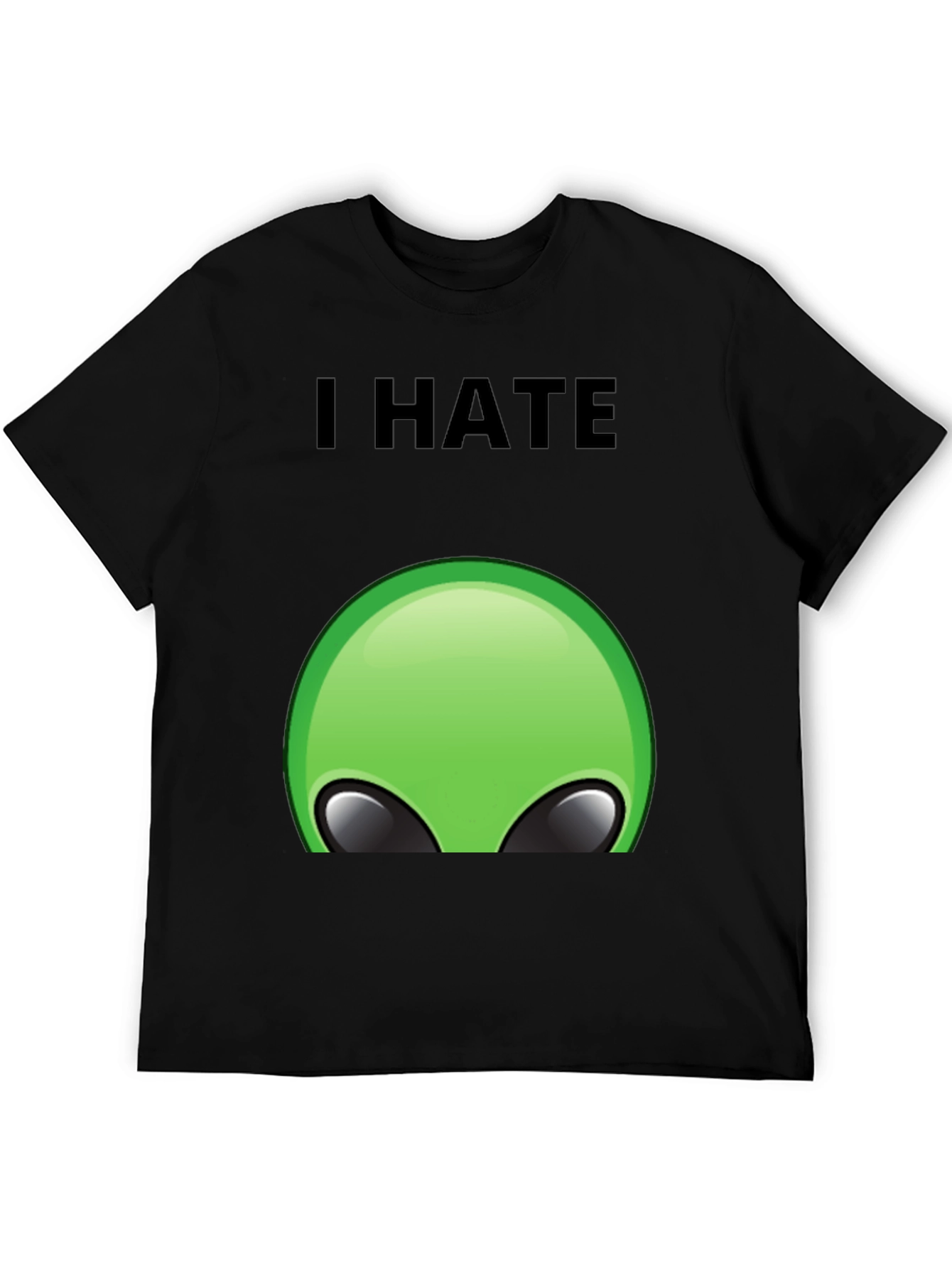 I Hate Aliens T-Shirt - Funny Graphic Tee