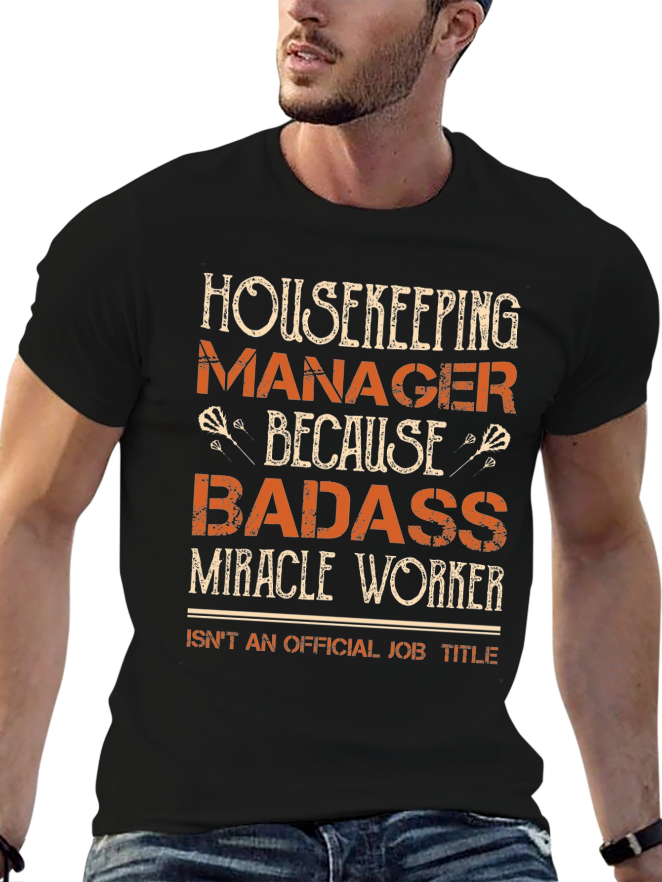 Housekeeping Manager Badass T-Shirt