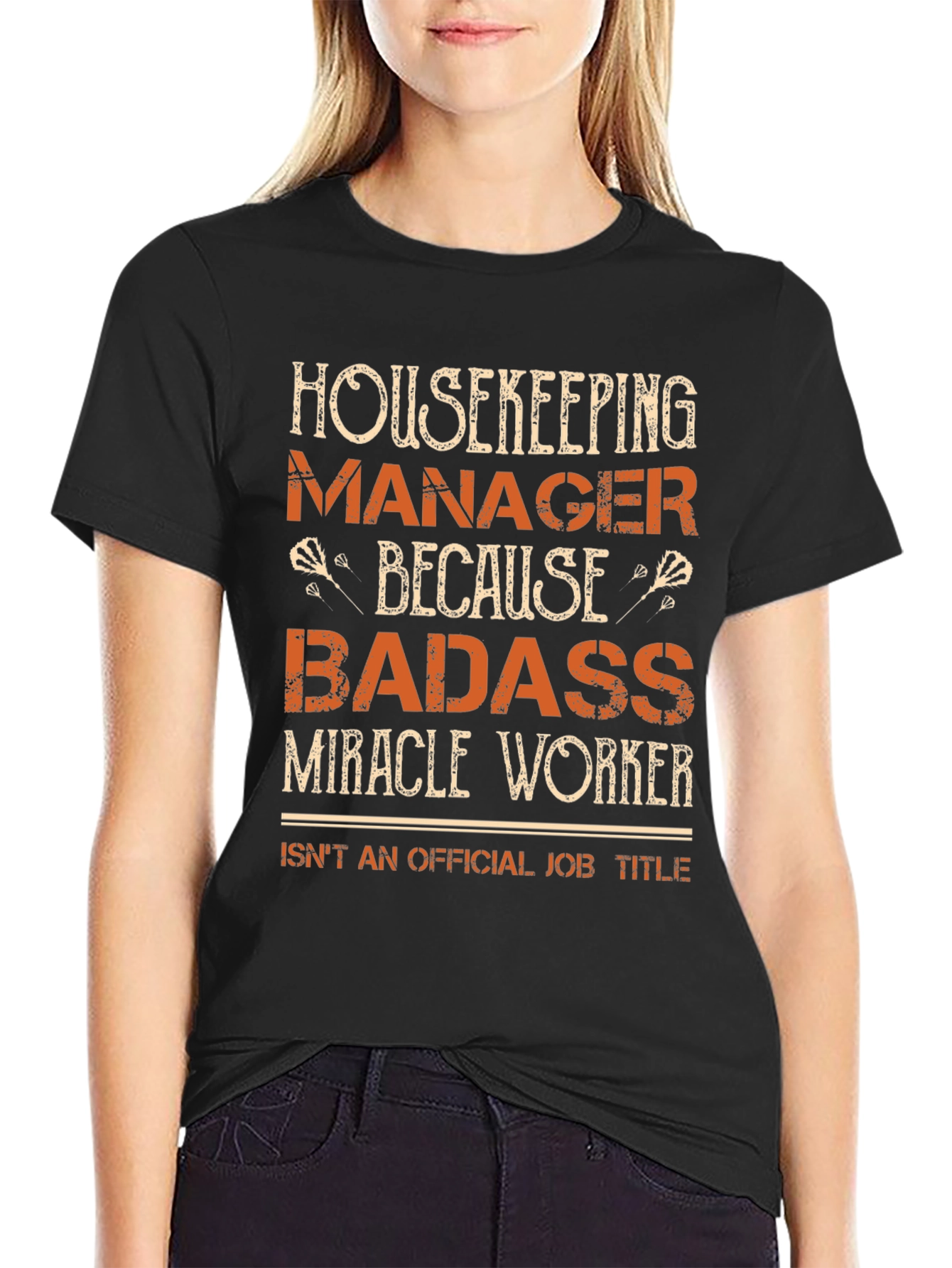 Housekeeping Manager Badass T-Shirt