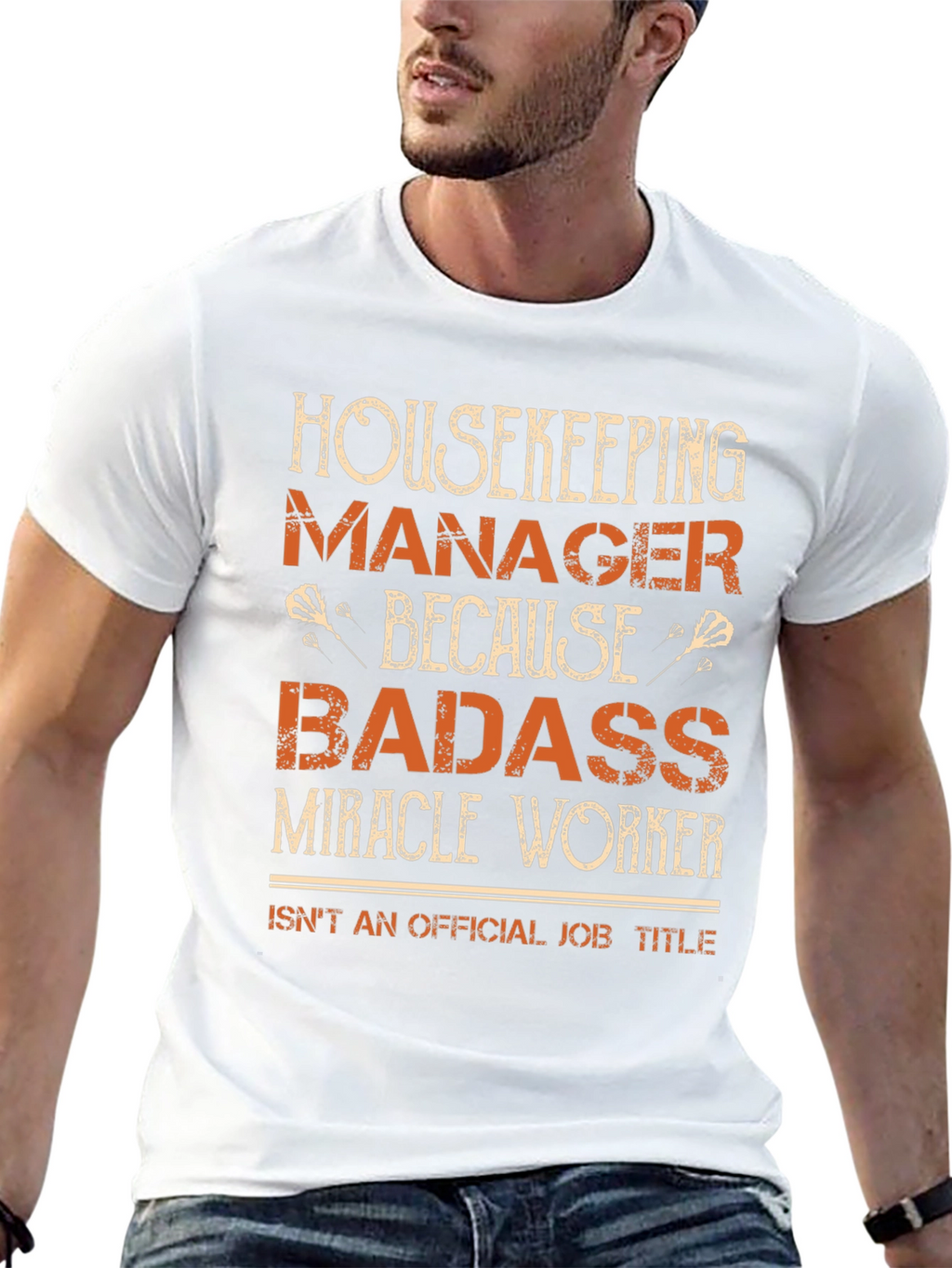 Housekeeping Manager Badass T-Shirt