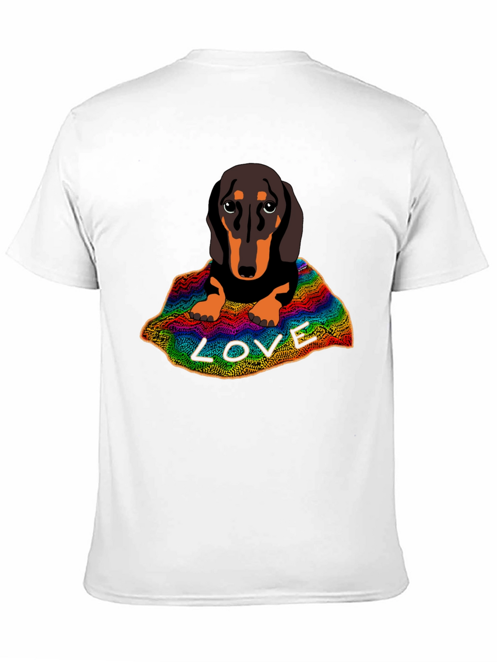 Dachshund LOVE Graphic T-Shirt
