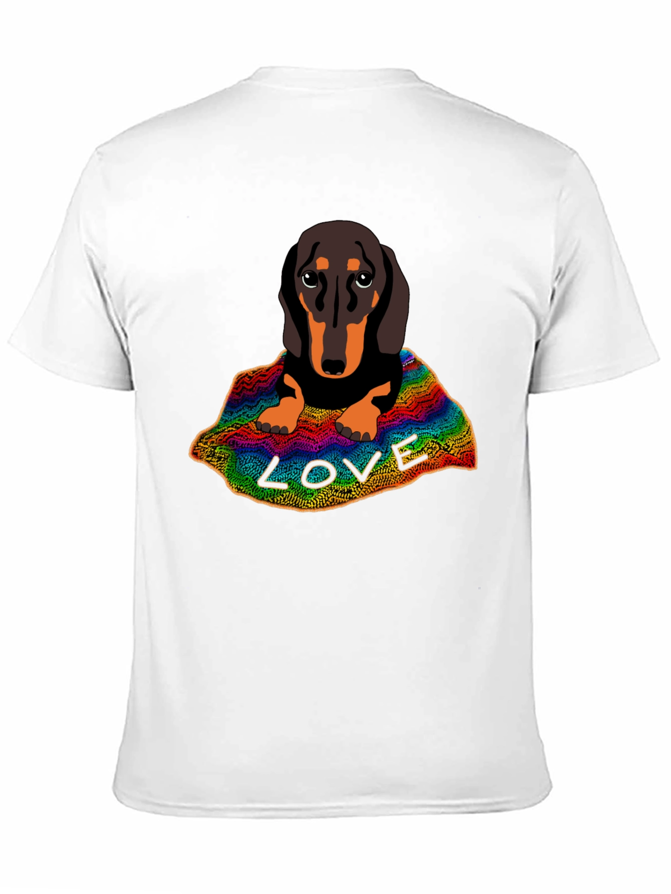 Dachshund LOVE Graphic T-Shirt