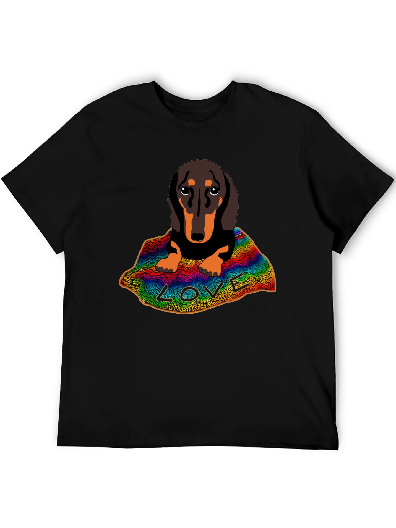 Dachshund LOVE Graphic T-Shirt