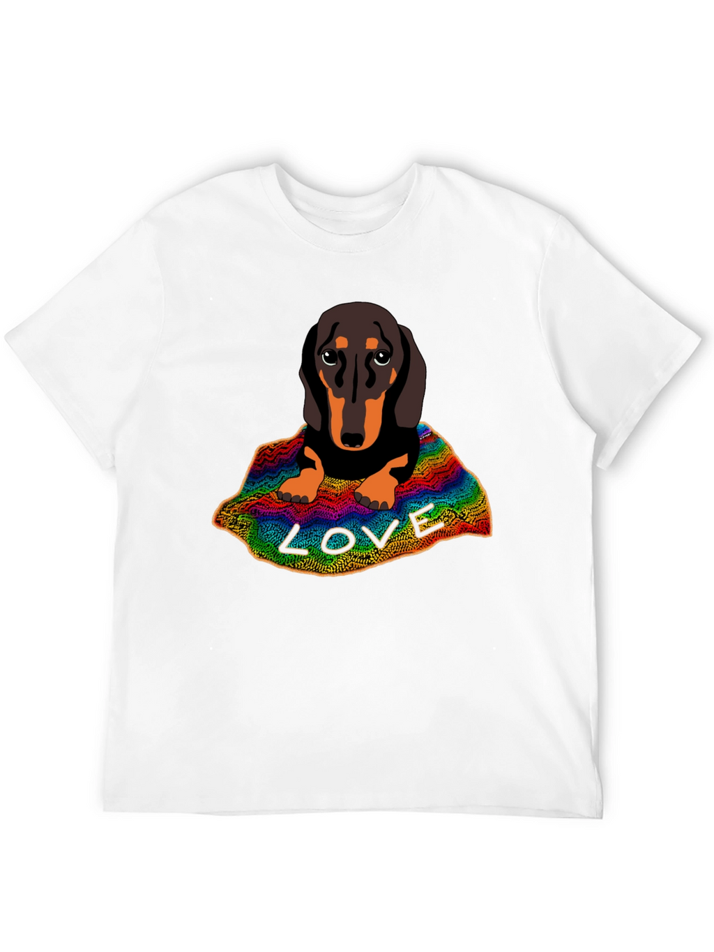 Dachshund LOVE Graphic T-Shirt