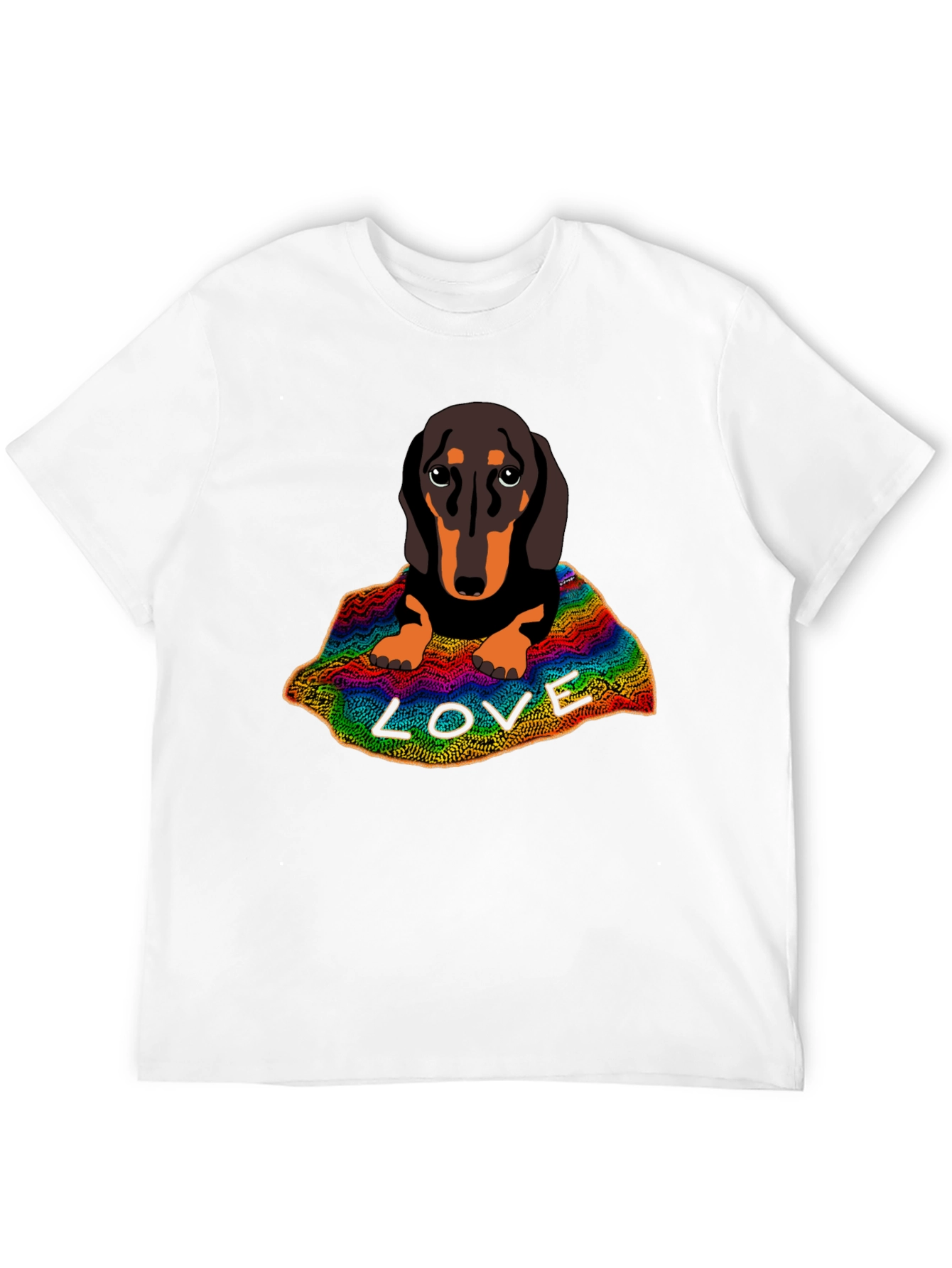 Dachshund LOVE Graphic T-Shirt