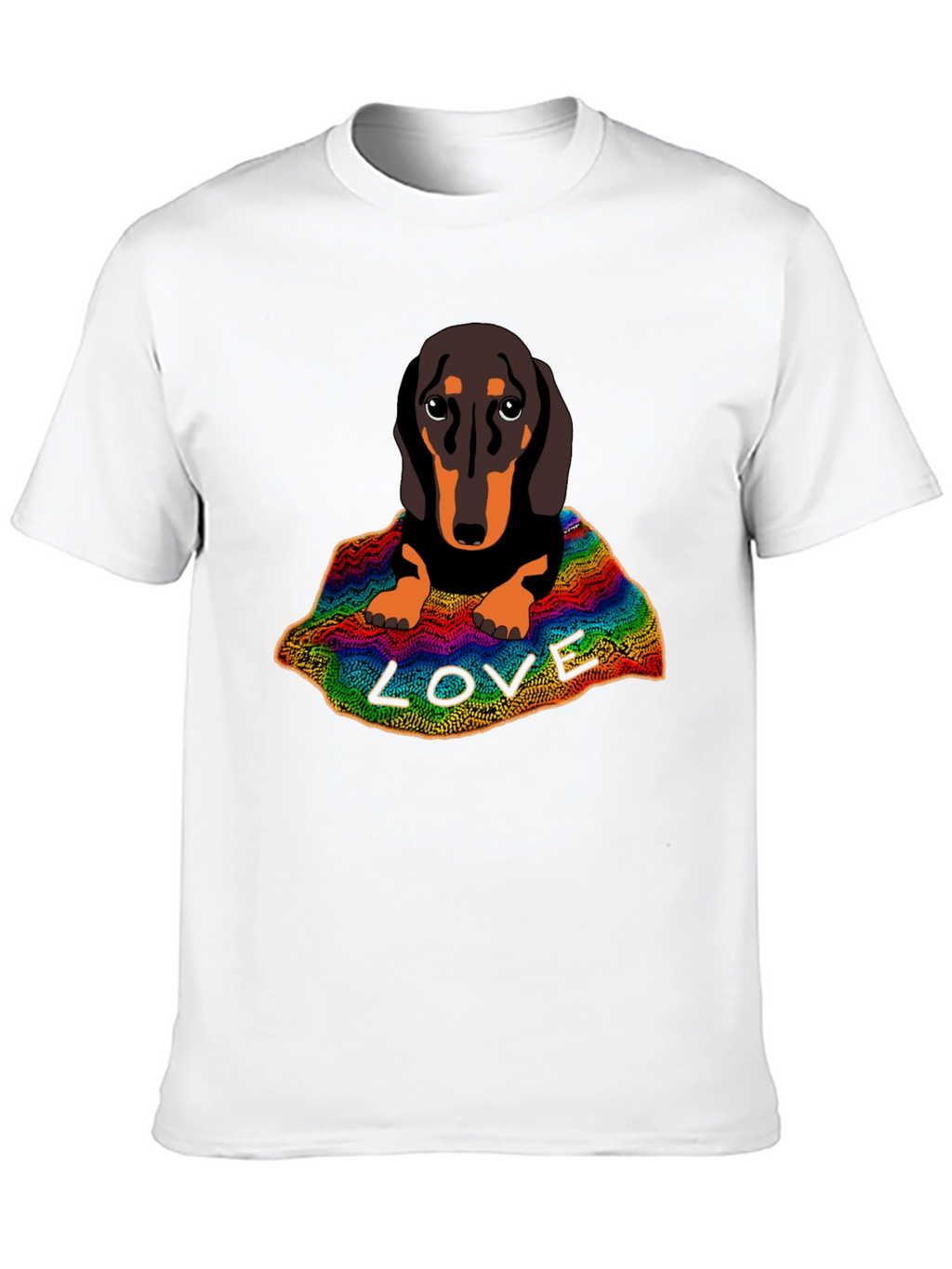 Dachshund LOVE Graphic T-Shirt