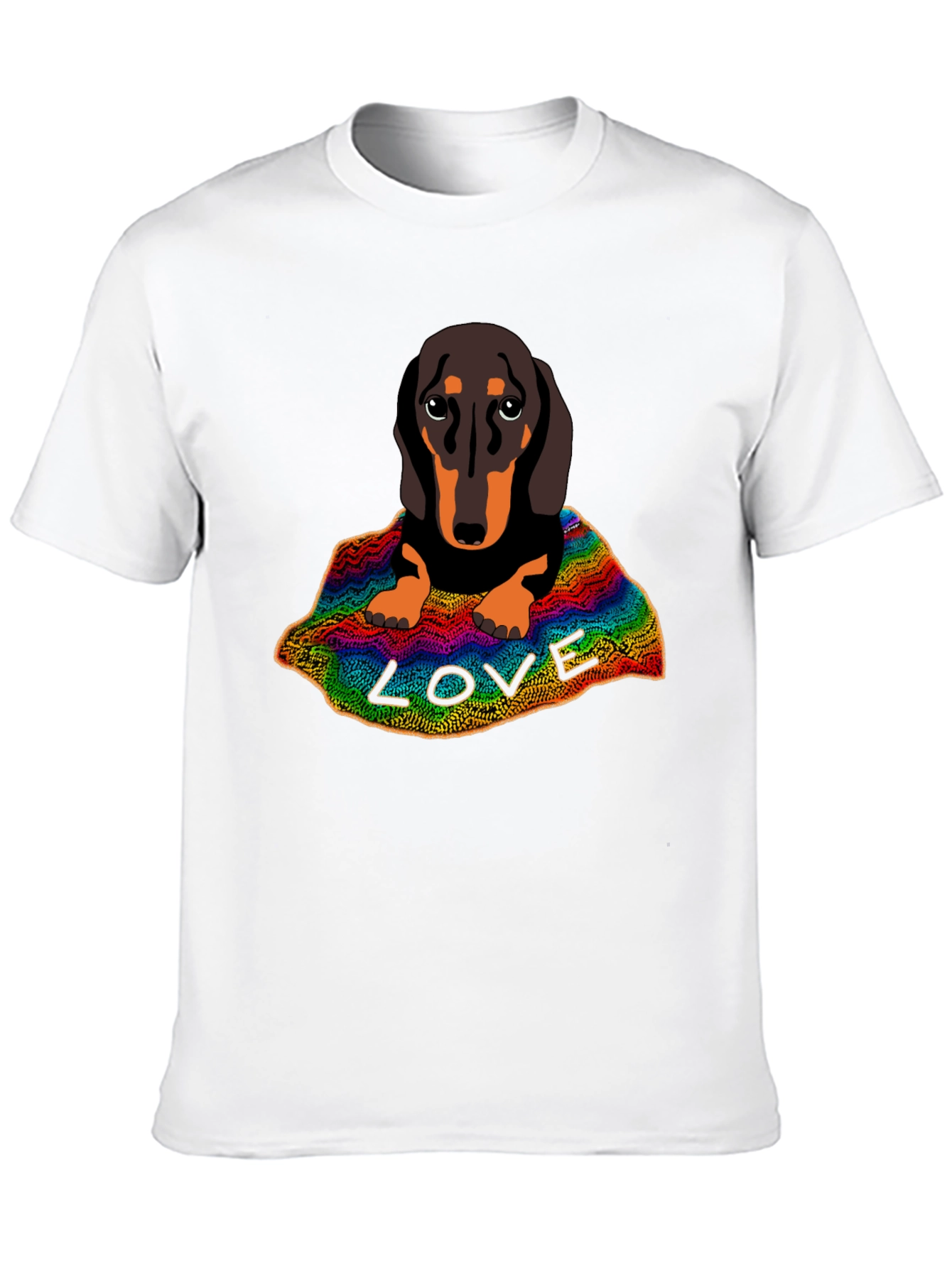 Dachshund LOVE Graphic T-Shirt