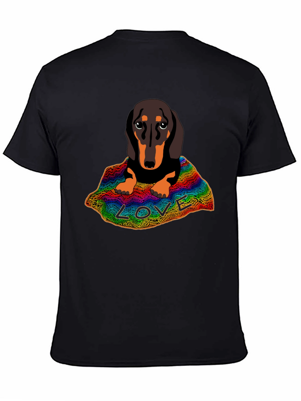Dachshund LOVE Graphic T-Shirt