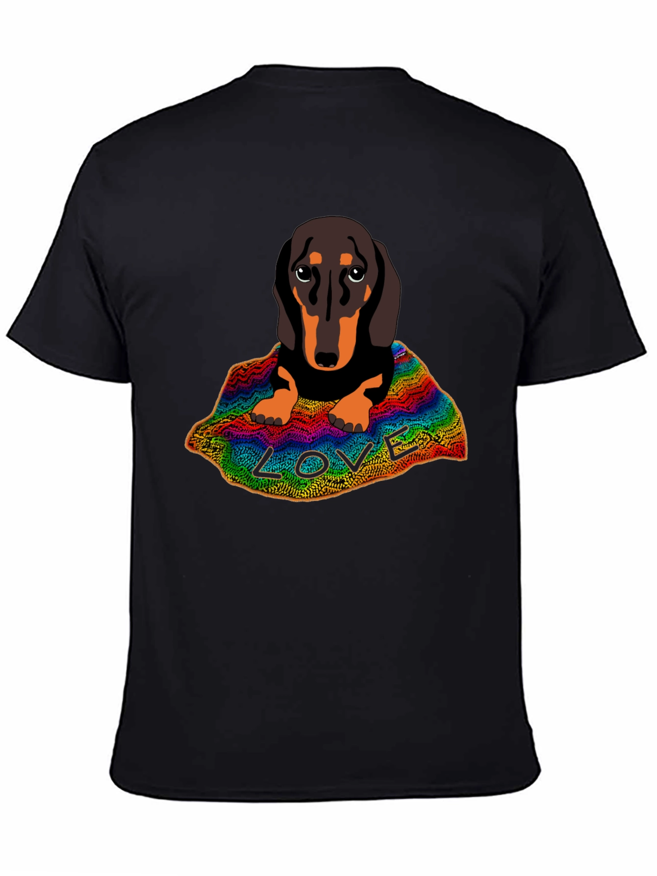 Dachshund LOVE Graphic T-Shirt