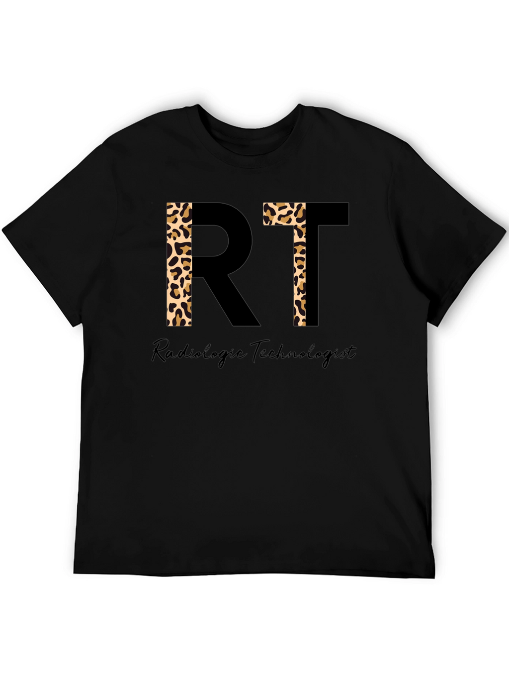 Radiologic Technologist Leopard Print Shirt - RT Tee