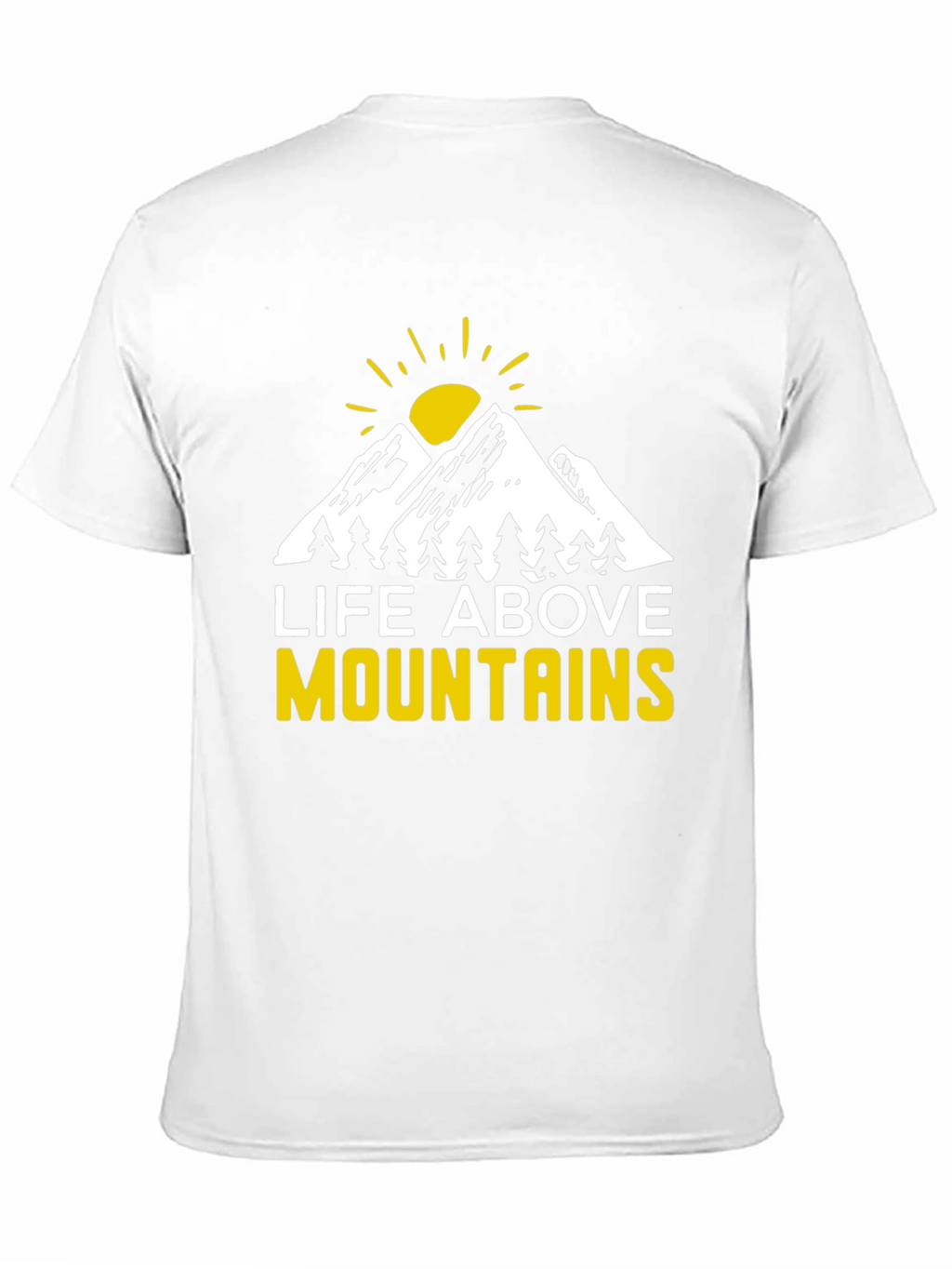 Life Above Mountains Graphic Tee - Black