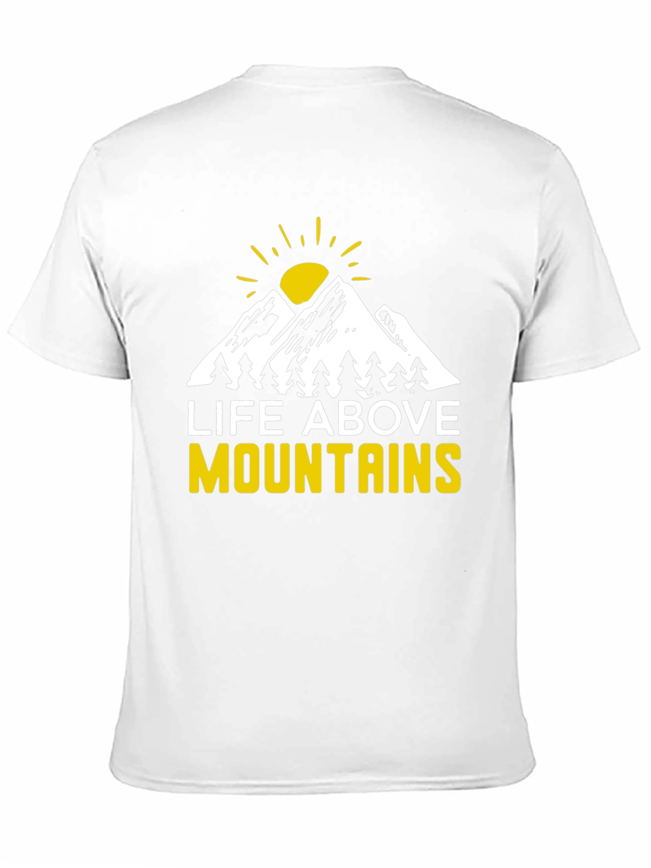Life Above Mountains Graphic Tee - Black