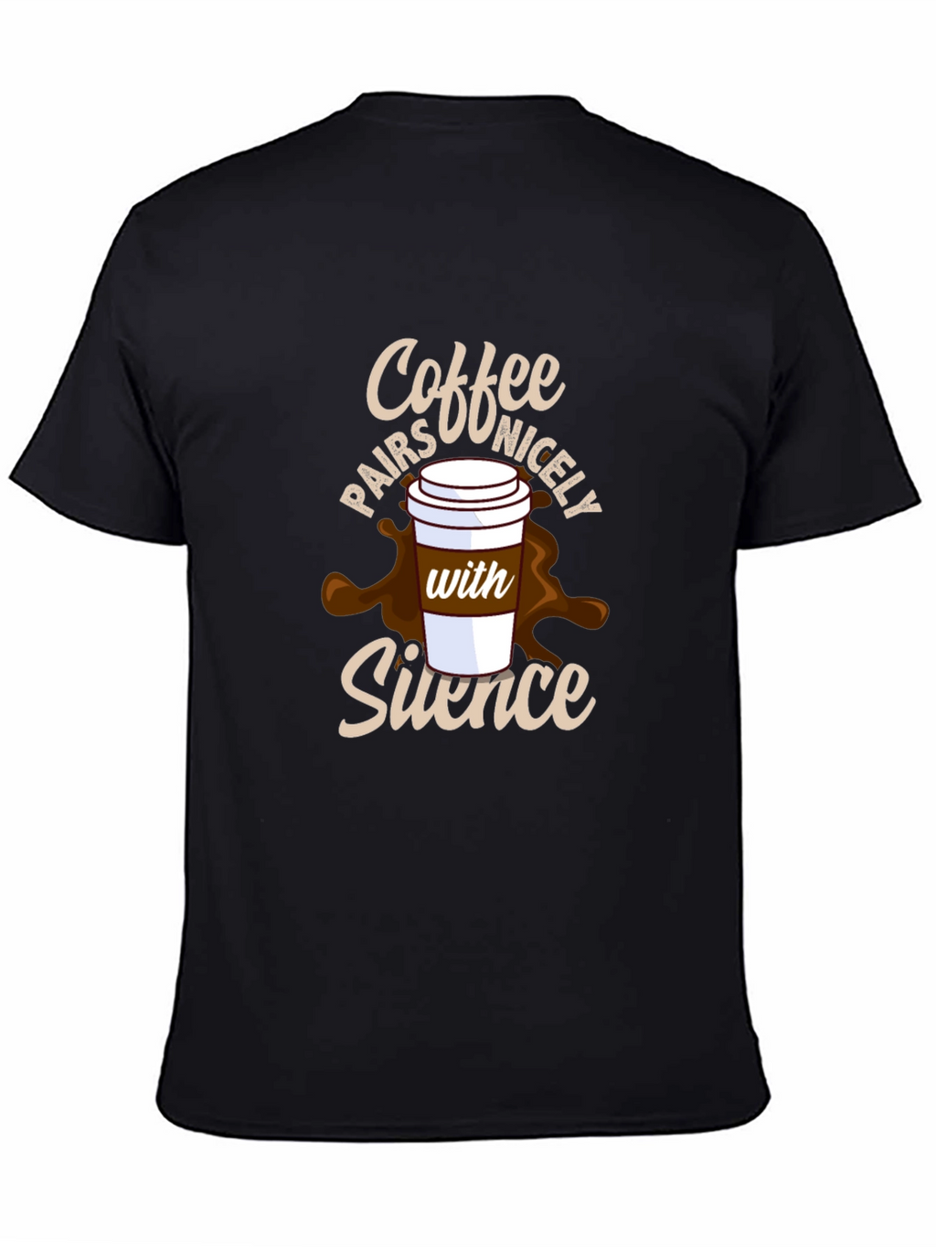 Coffee and Silence Graphic Tee