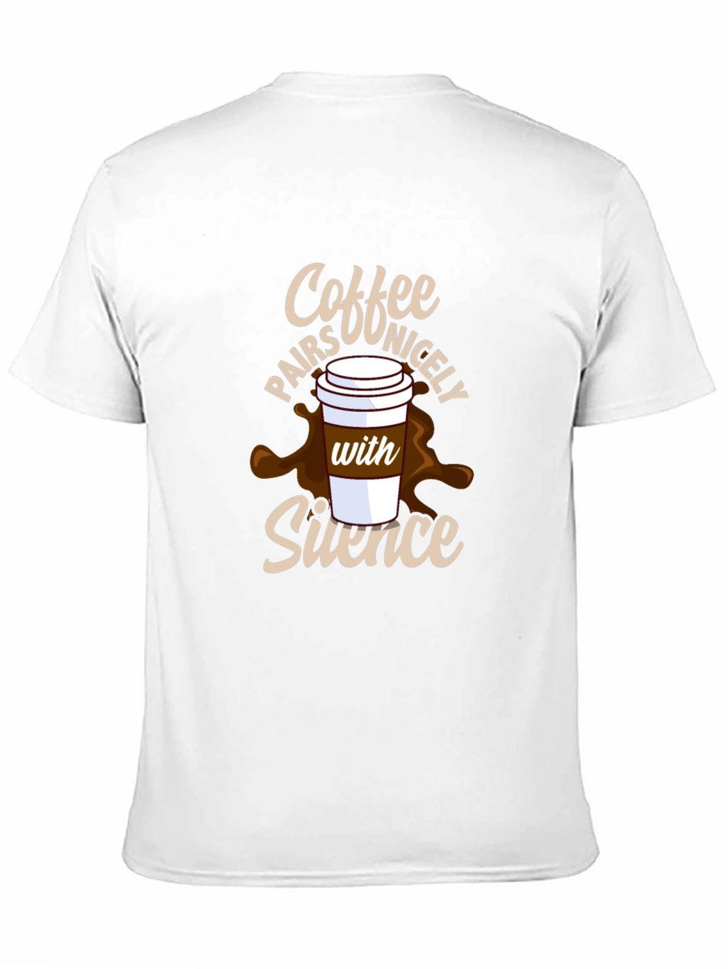 Coffee and Silence Graphic Tee