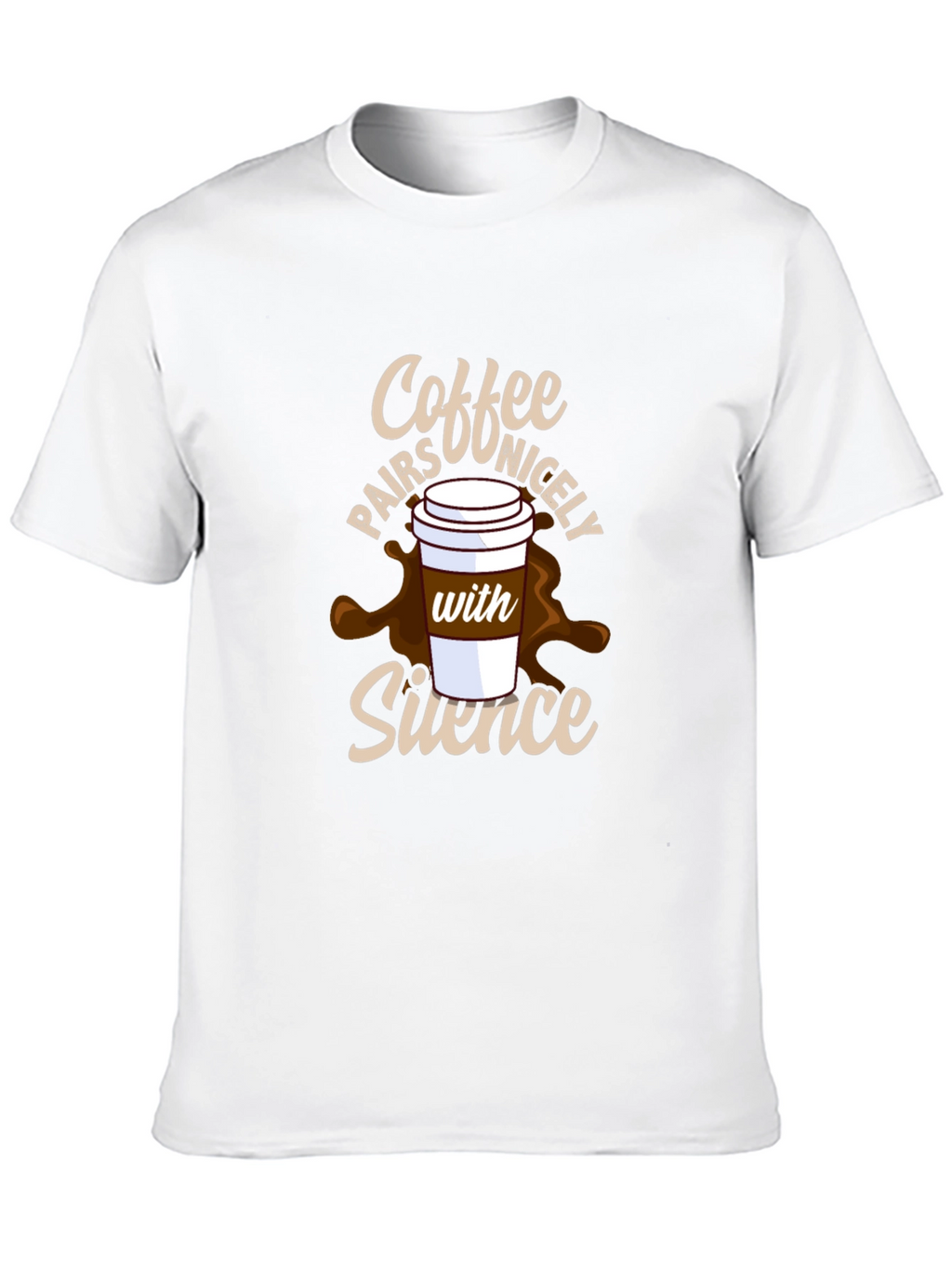 Coffee and Silence Graphic Tee