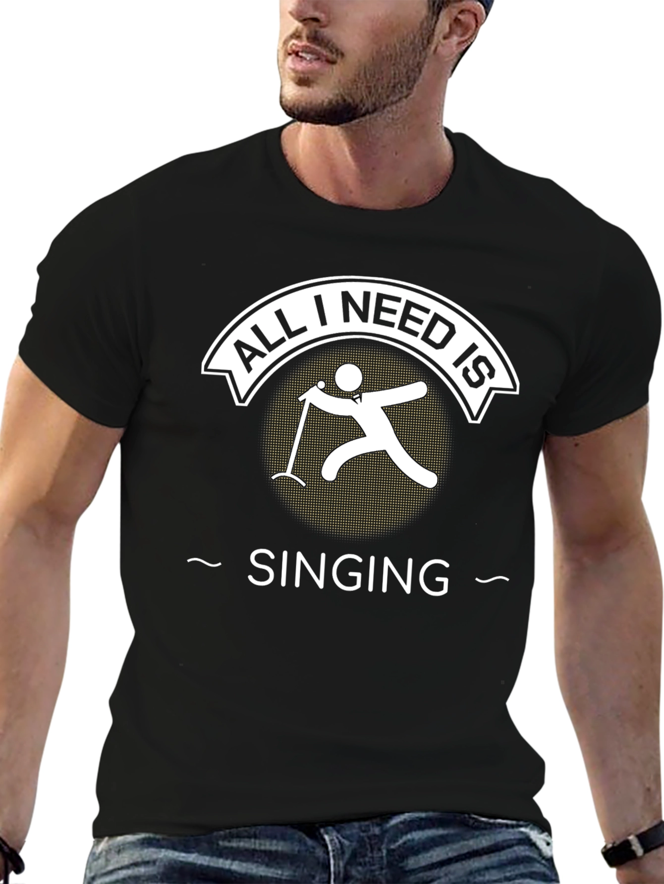 All I Need is Singing T-Shirt Singer Tee