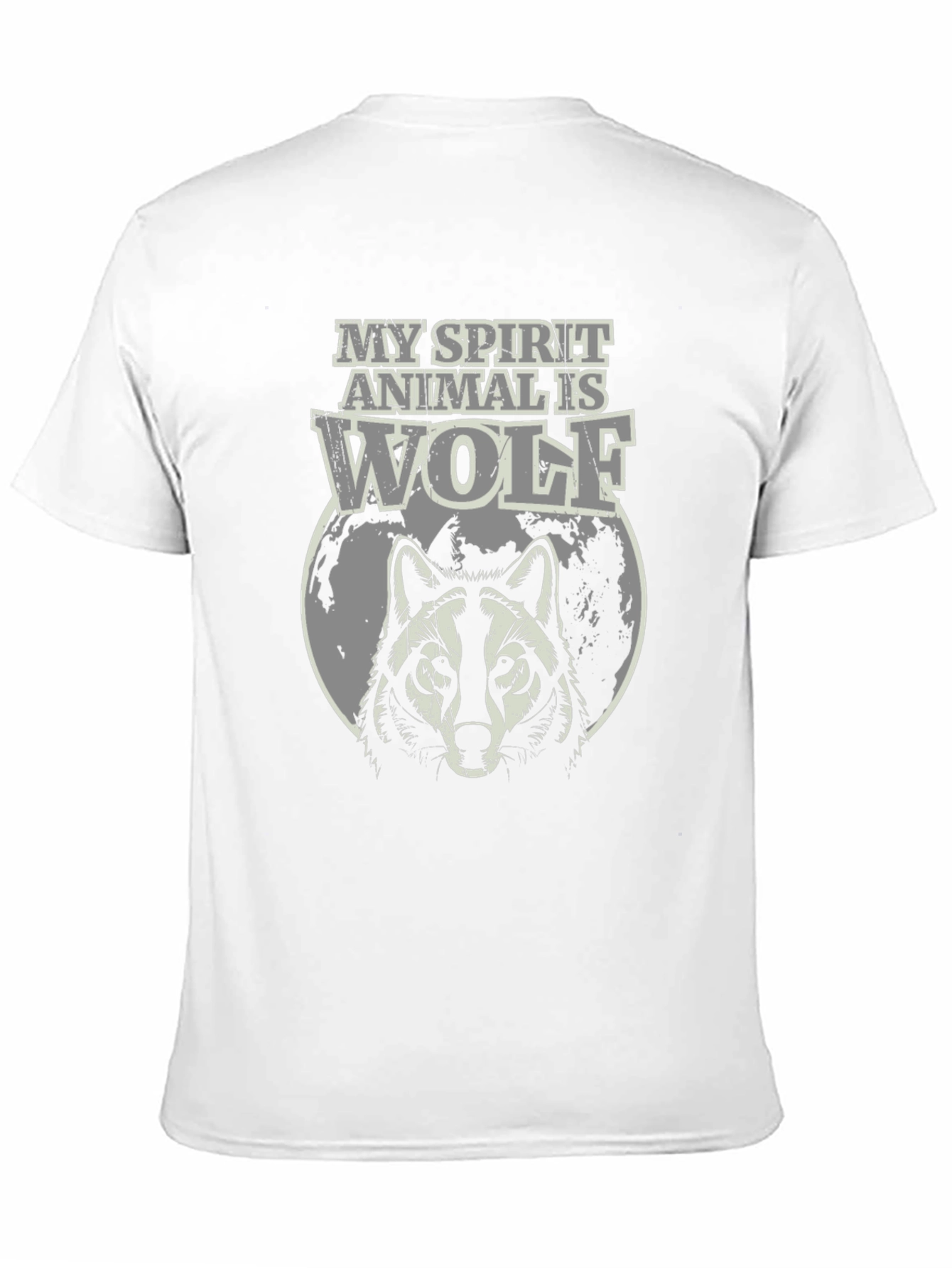 Wolf Spirit Animal Graphic T-Shirt
