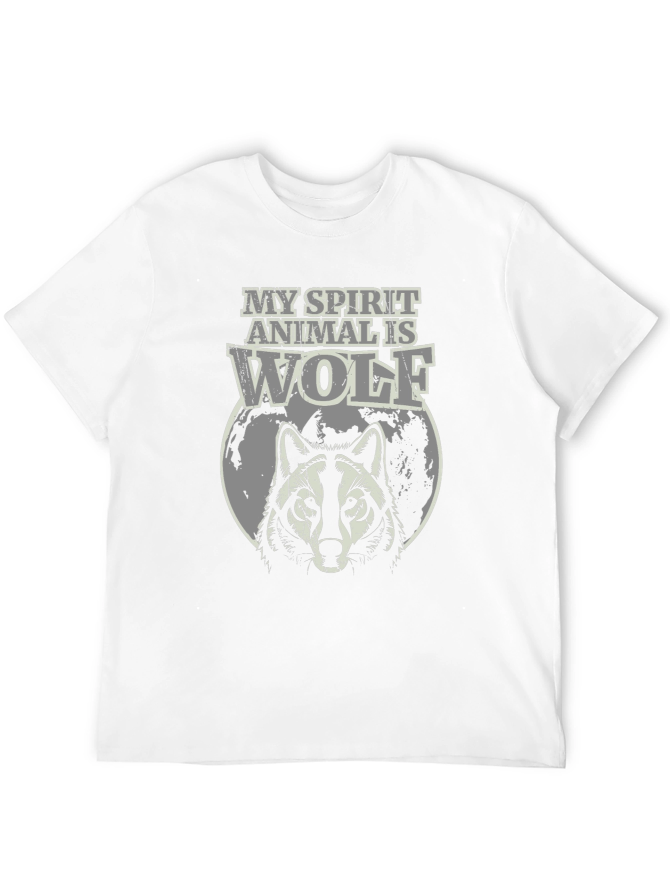 Wolf Spirit Animal Graphic T-Shirt