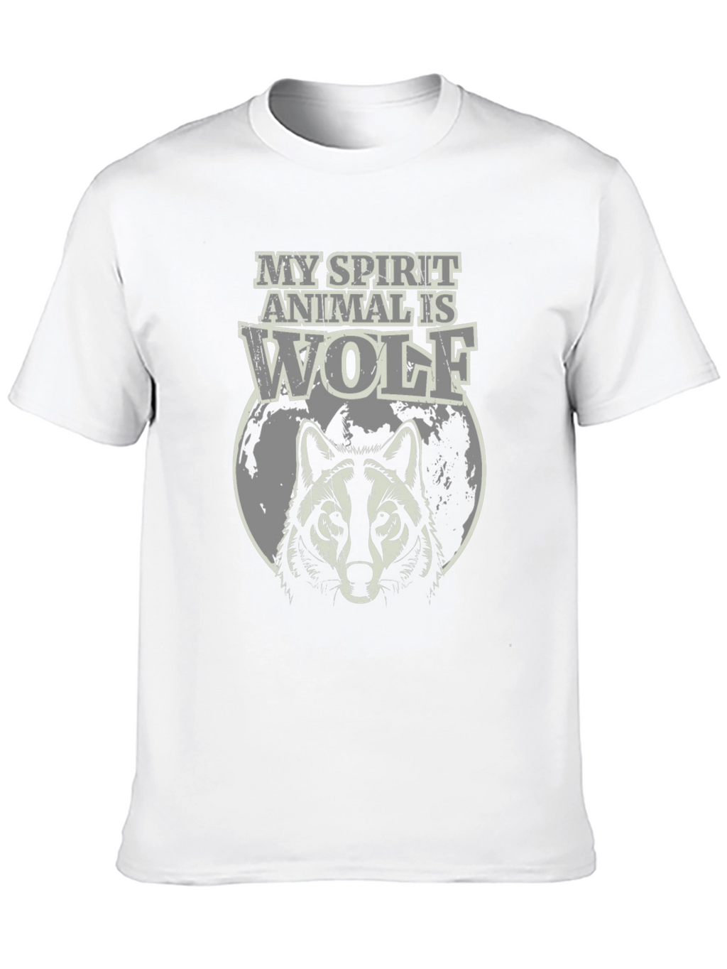 Wolf Spirit Animal Graphic T-Shirt