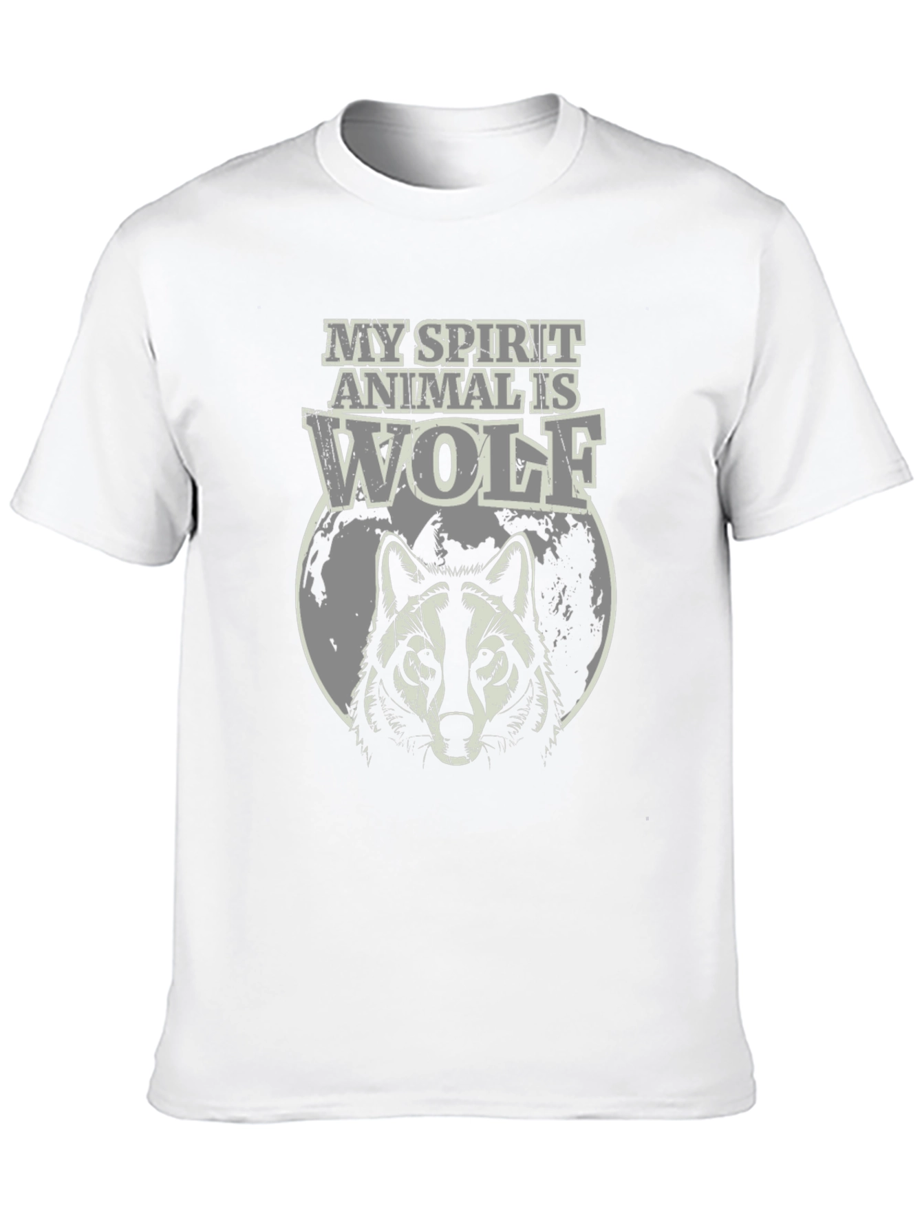 Wolf Spirit Animal Graphic T-Shirt