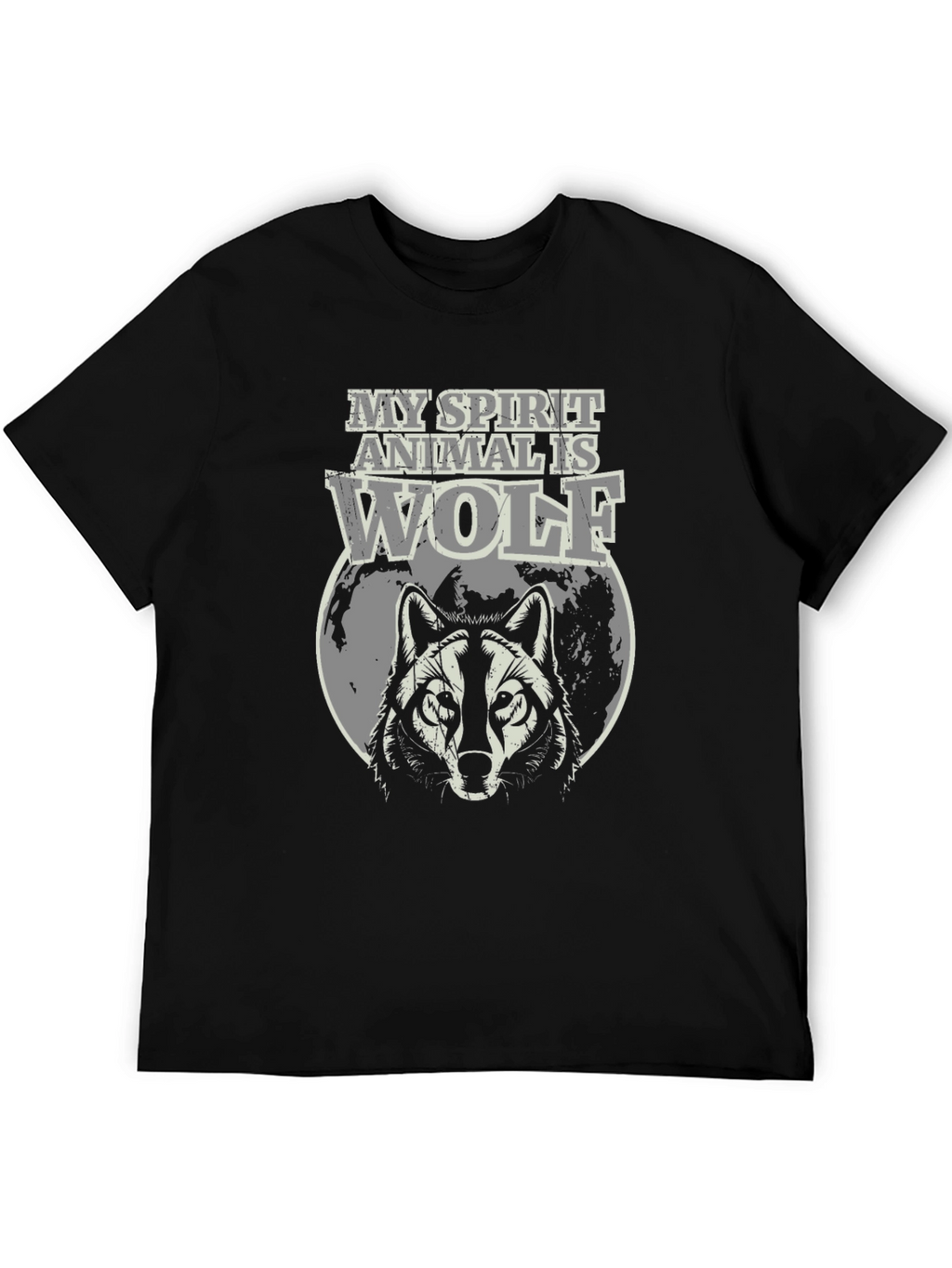 Wolf Spirit Animal Graphic T-Shirt