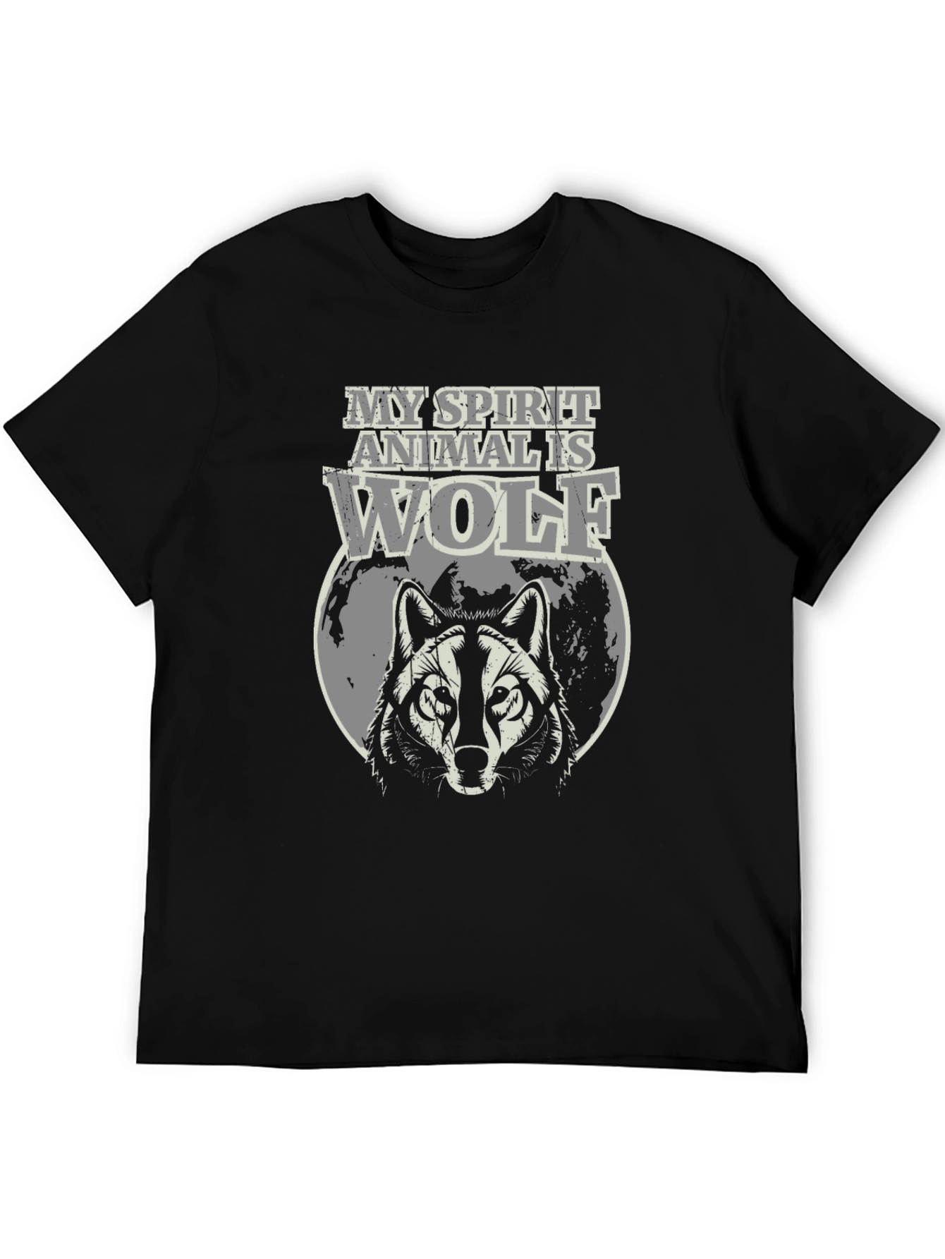 Wolf Spirit Animal Graphic T-Shirt
