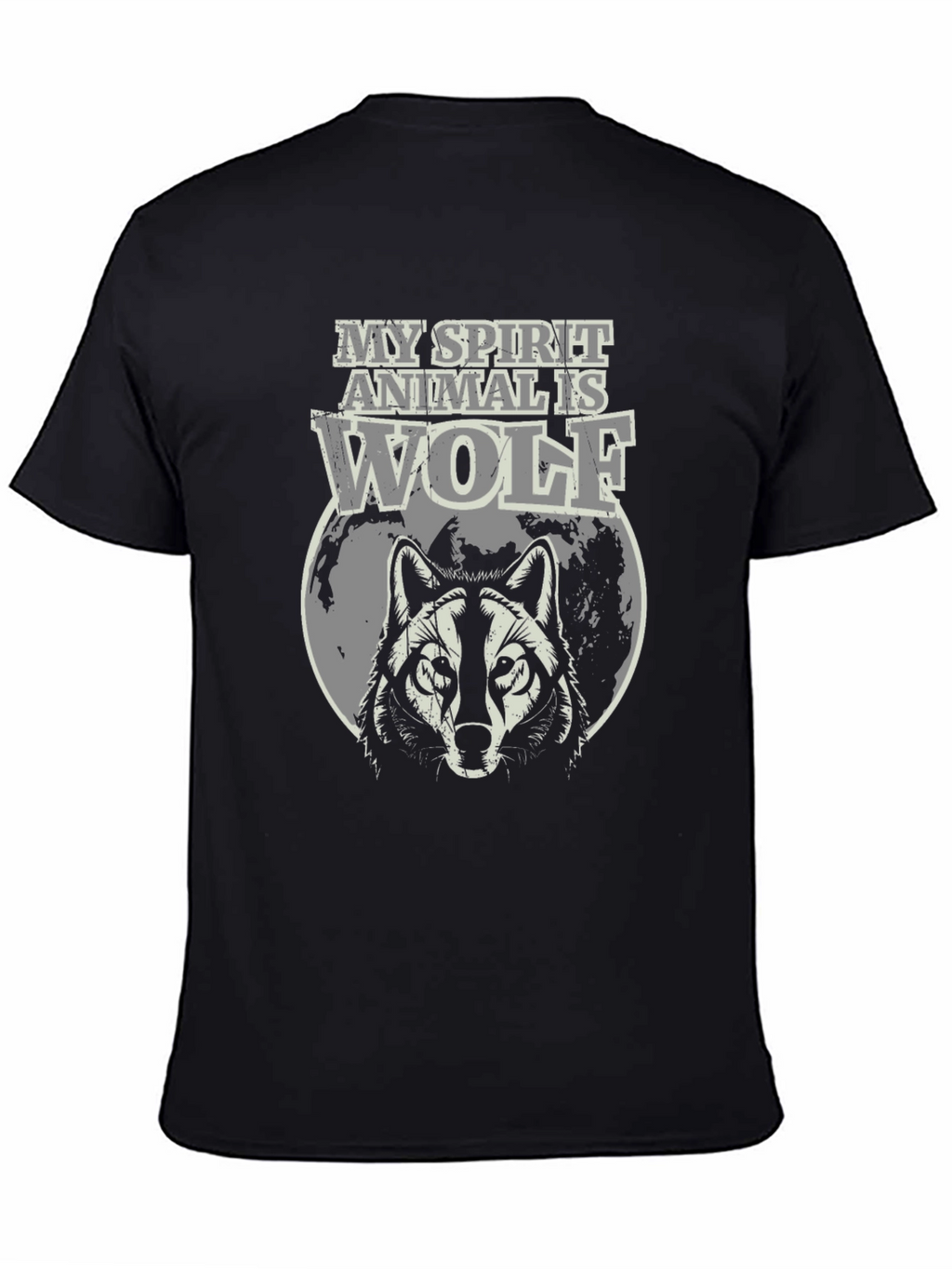 Wolf Spirit Animal Graphic T-Shirt