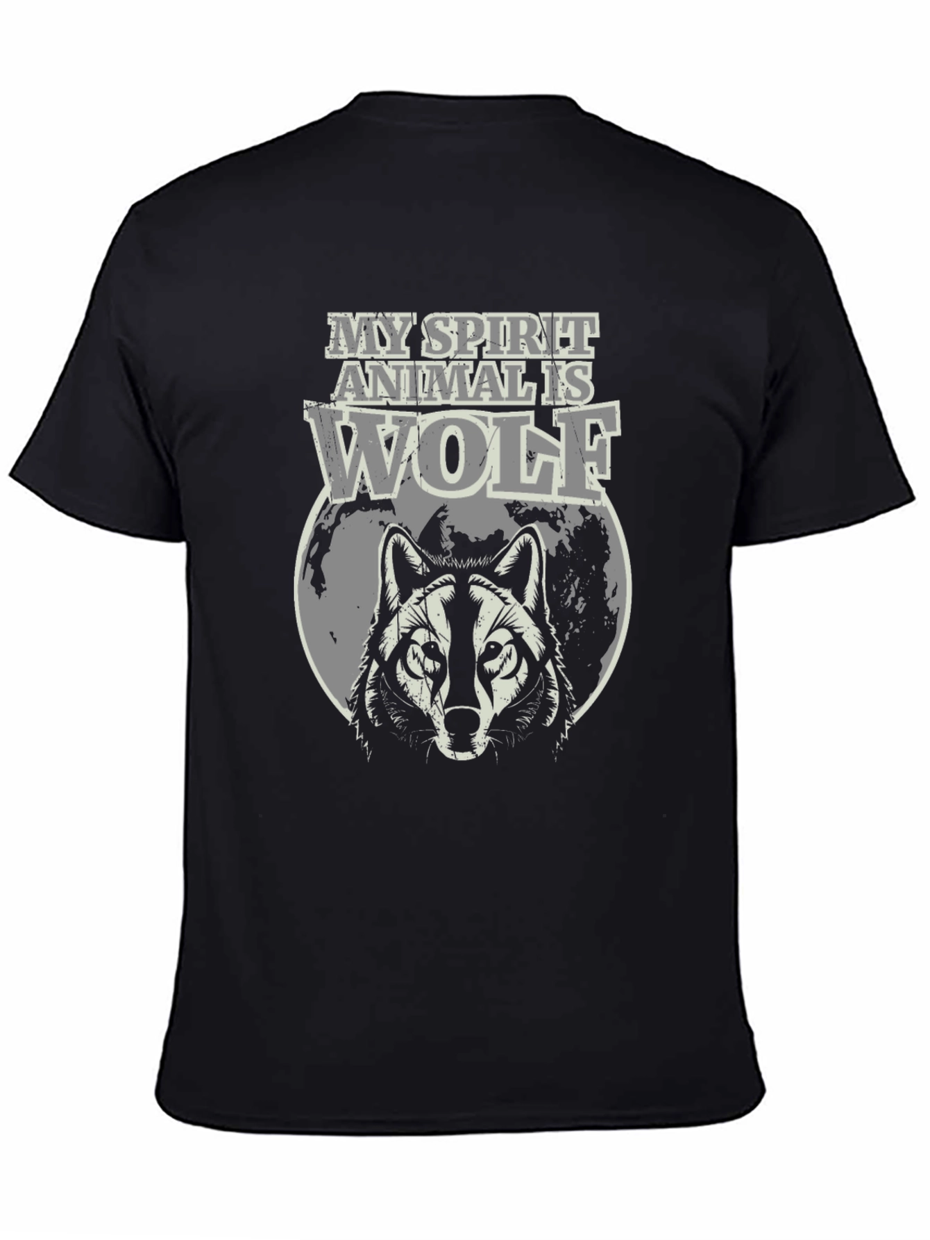 Wolf Spirit Animal Graphic T-Shirt