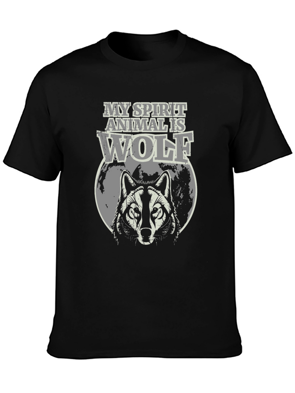 Wolf Spirit Animal Graphic T-Shirt