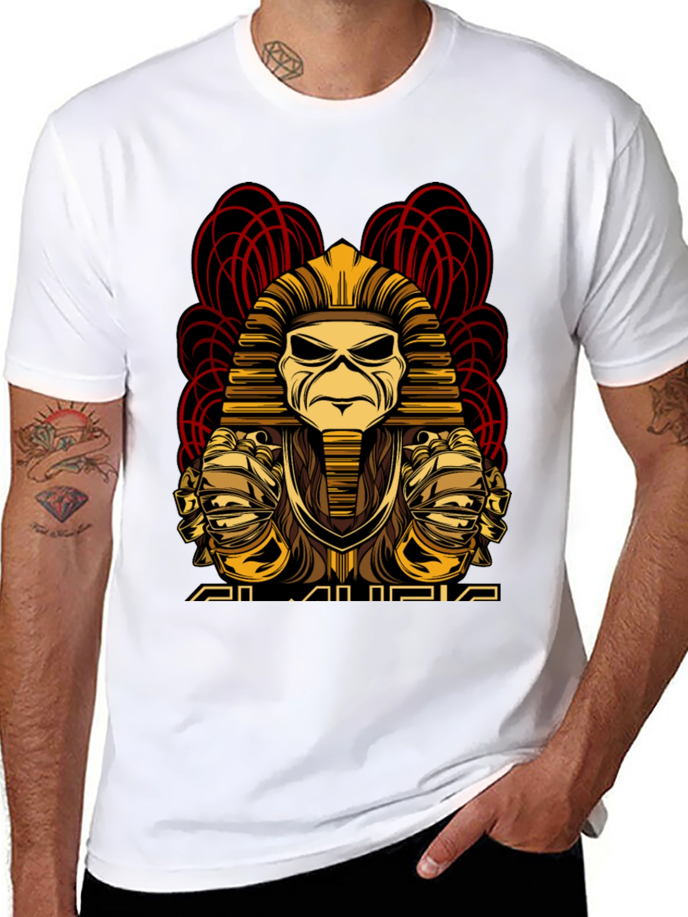 Egyptian Pharaoh Graphic T-Shirt