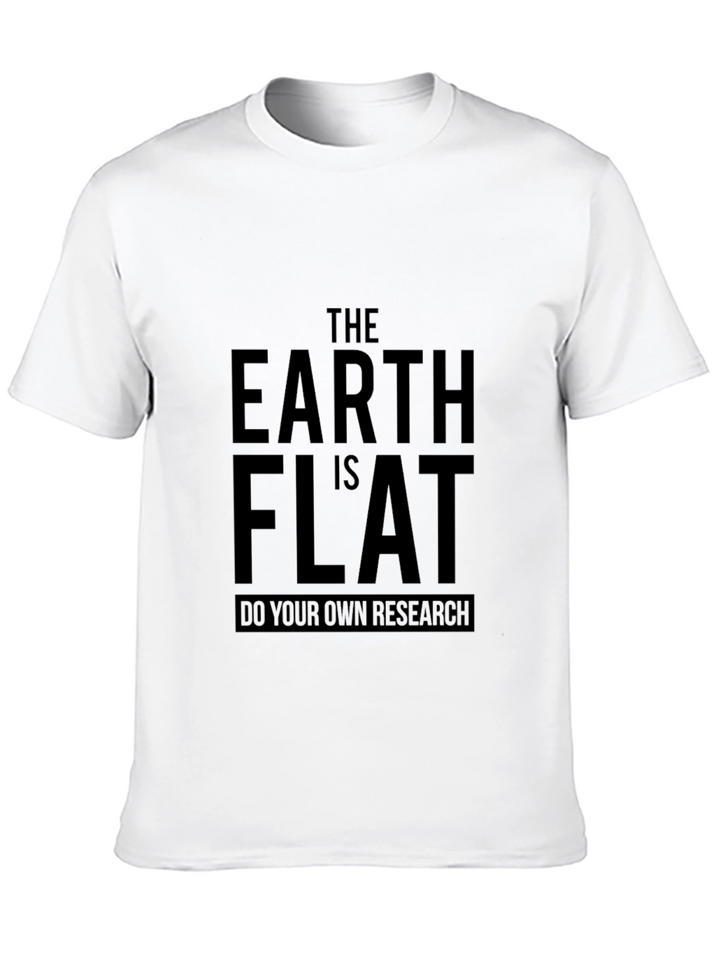 Flat Earth Conspiracy T-Shirt
