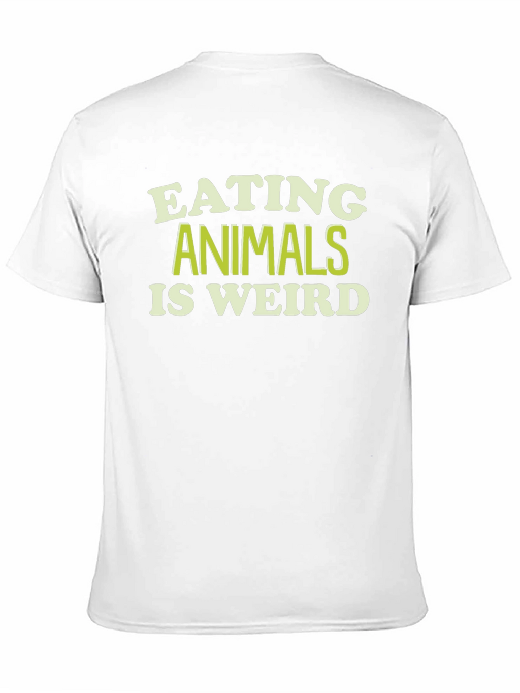 Eating Animals Is Weird Graphic Tee - Vegan T-Shirt
