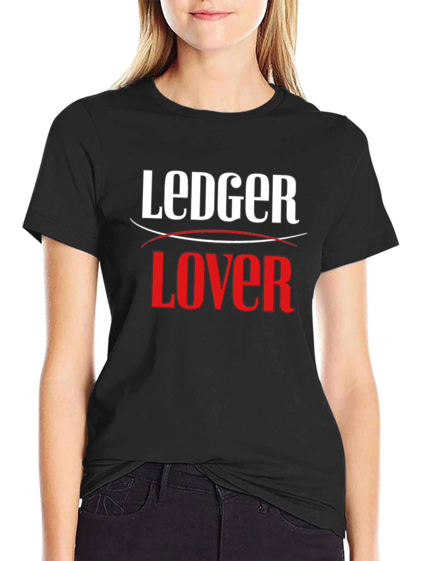 Ledger Lover Black T-Shirt - Crypto Enthusiast Apparel