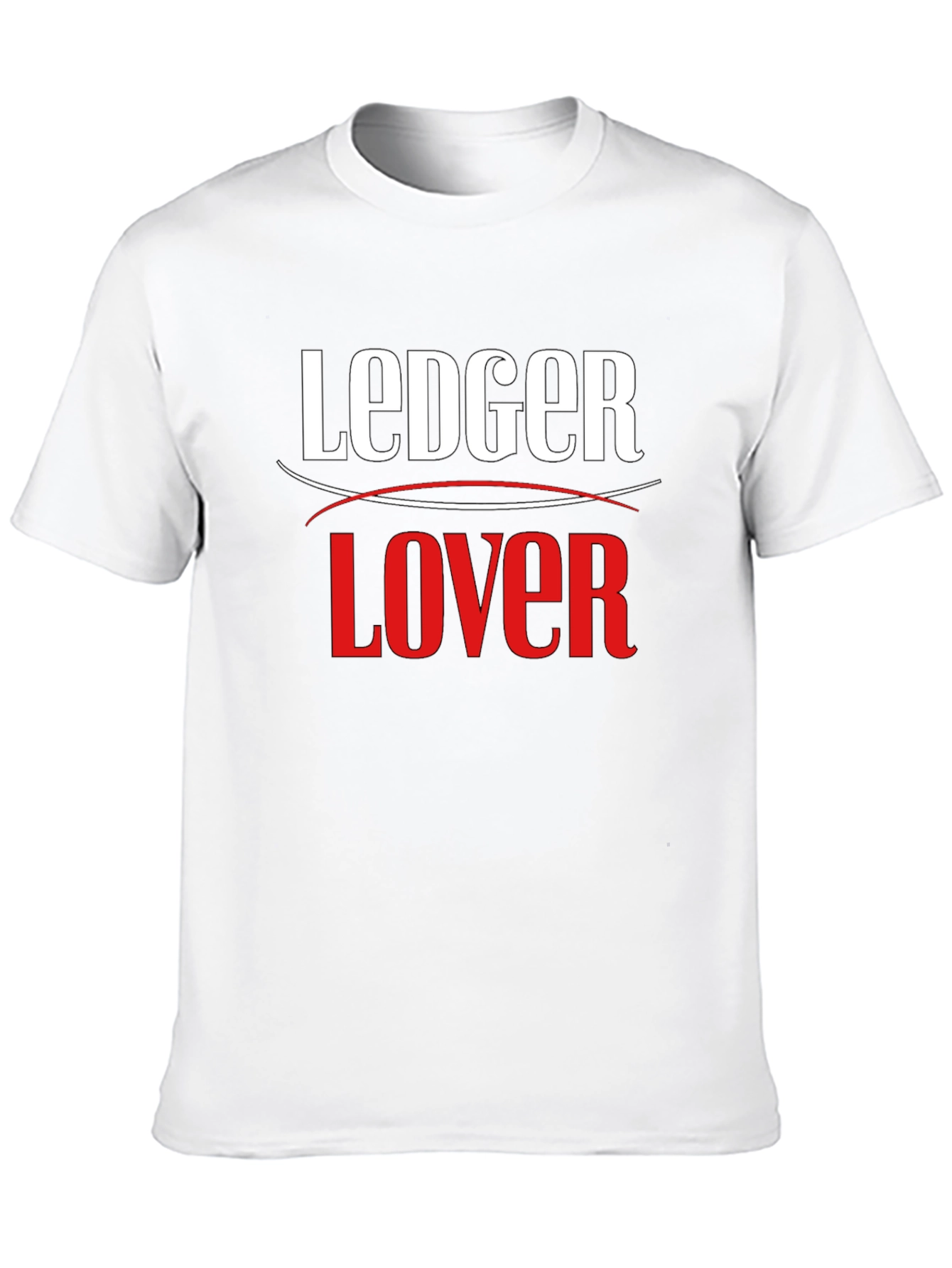 Ledger Lover Black T-Shirt - Crypto Enthusiast Apparel