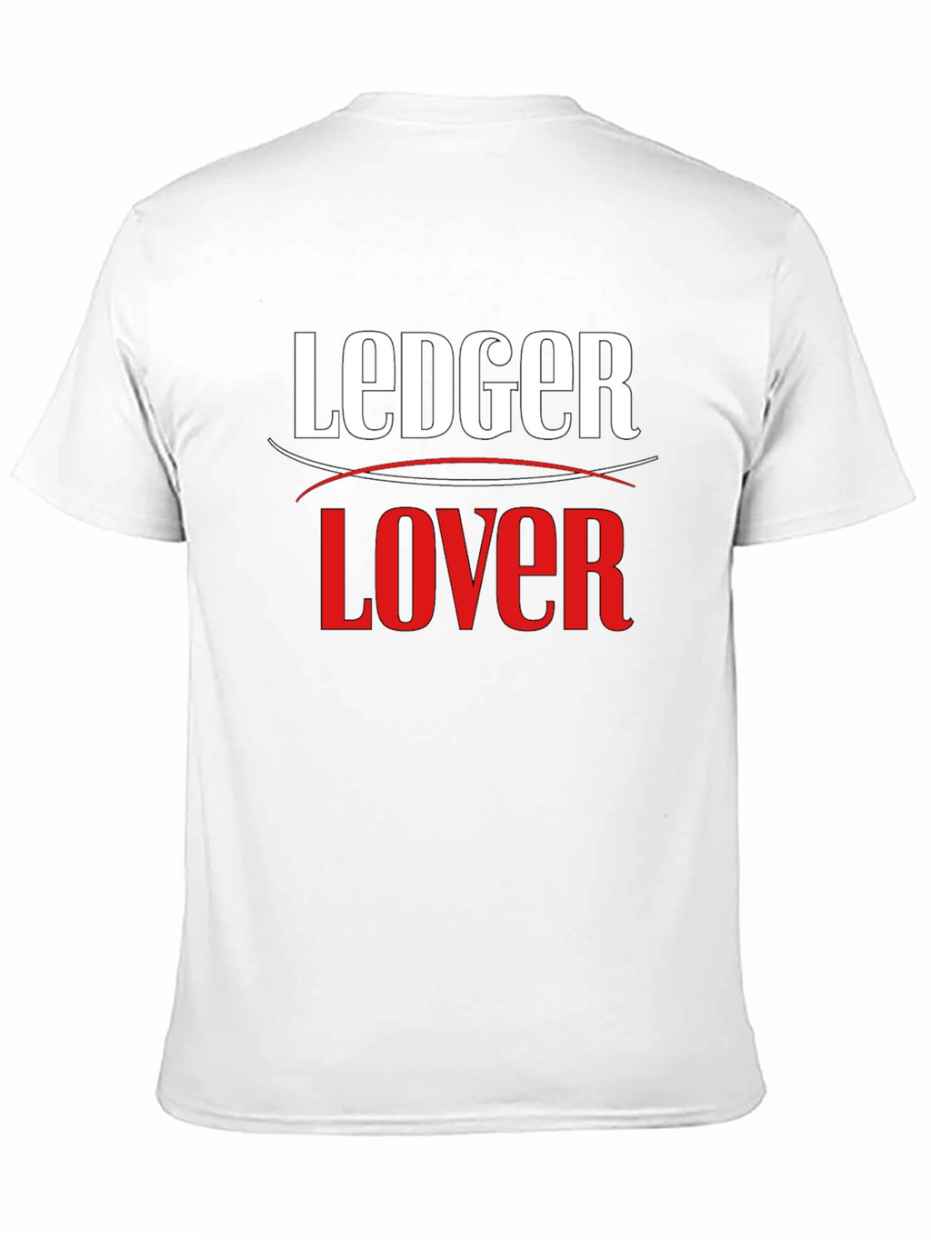 Ledger Lover Black T-Shirt - Crypto Enthusiast Apparel