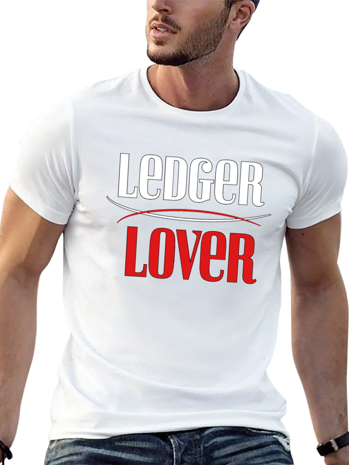 Ledger Lover Black T-Shirt - Crypto Enthusiast Apparel