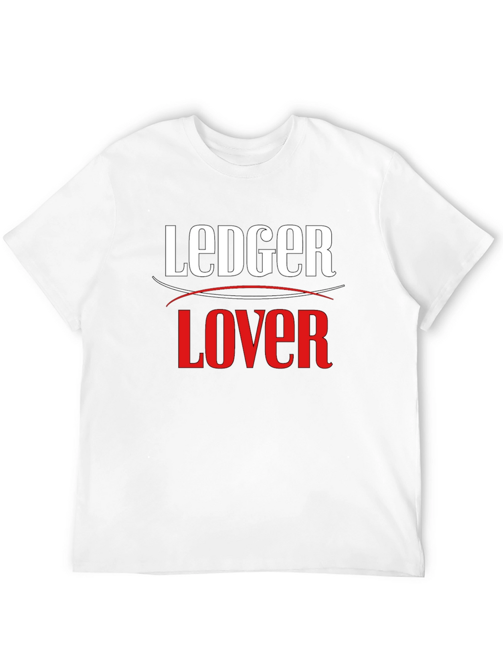 Ledger Lover Black T-Shirt - Crypto Enthusiast Apparel