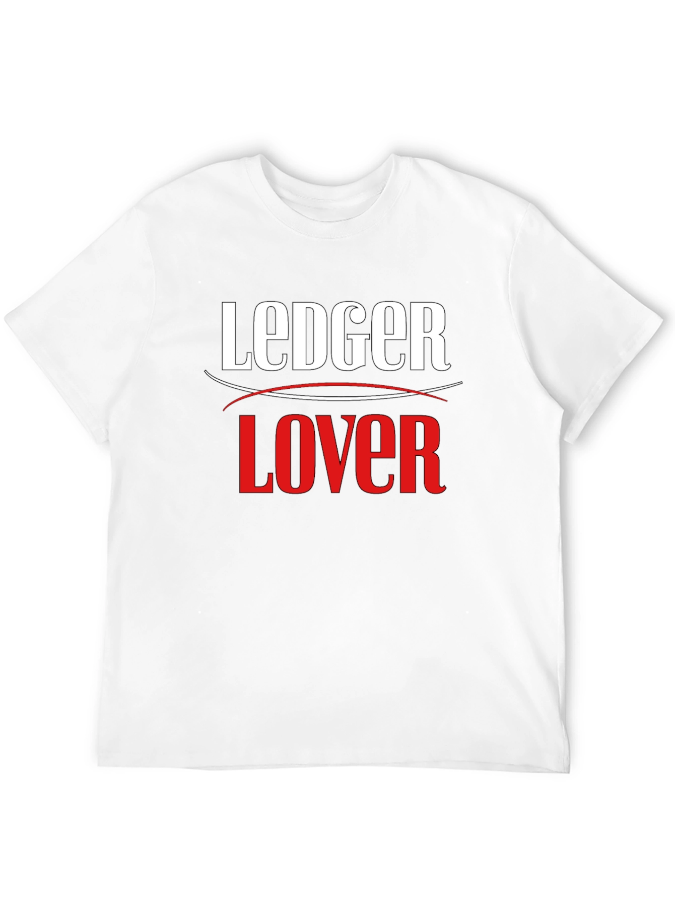 Ledger Lover Black T-Shirt - Crypto Enthusiast Apparel