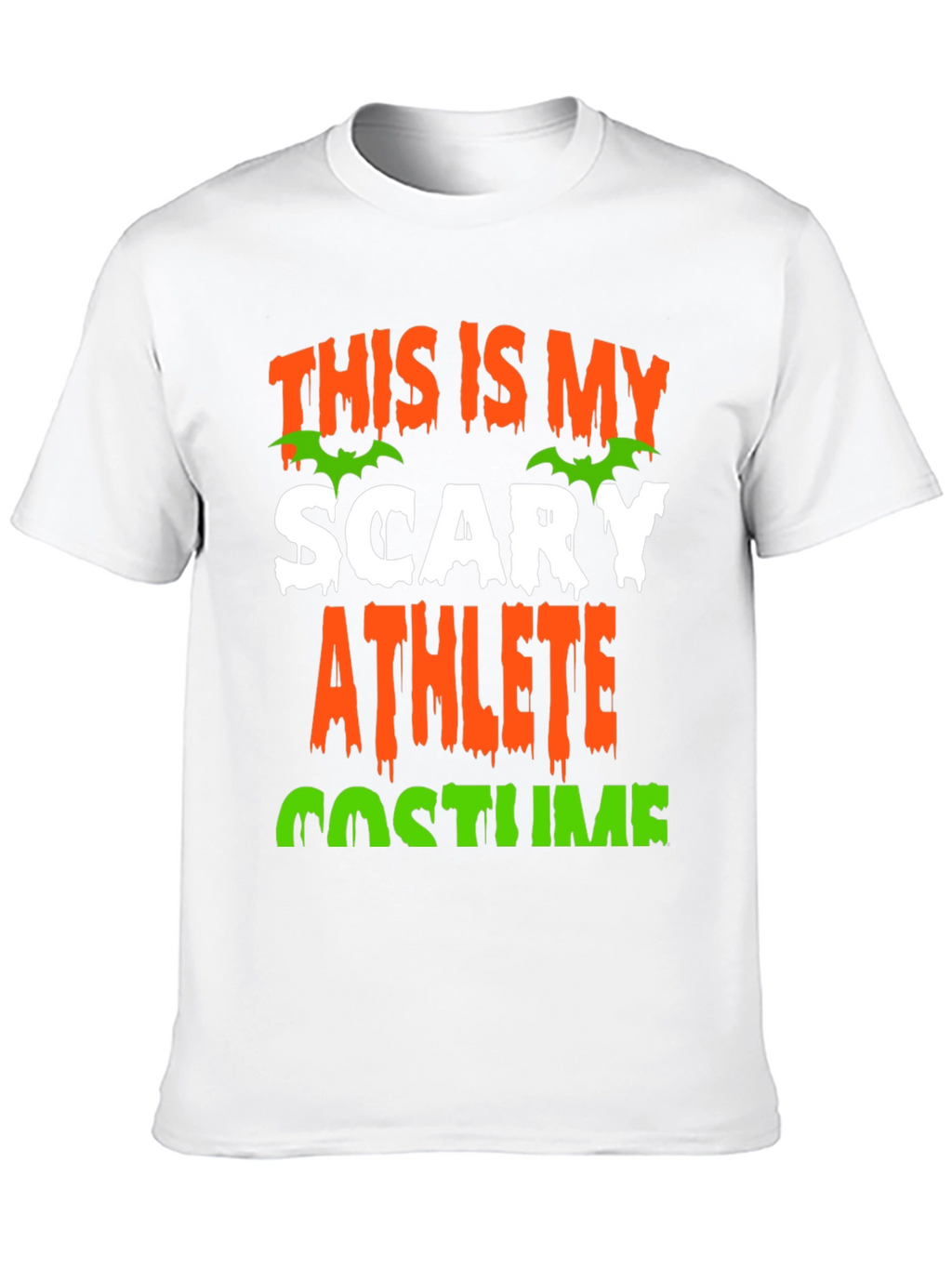 Scary Athlete Costume T-Shirt