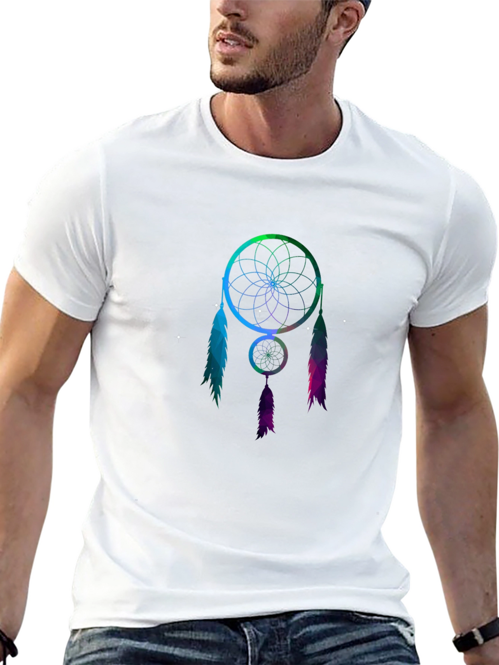 Dreamcatcher Graphic Black T-Shirt